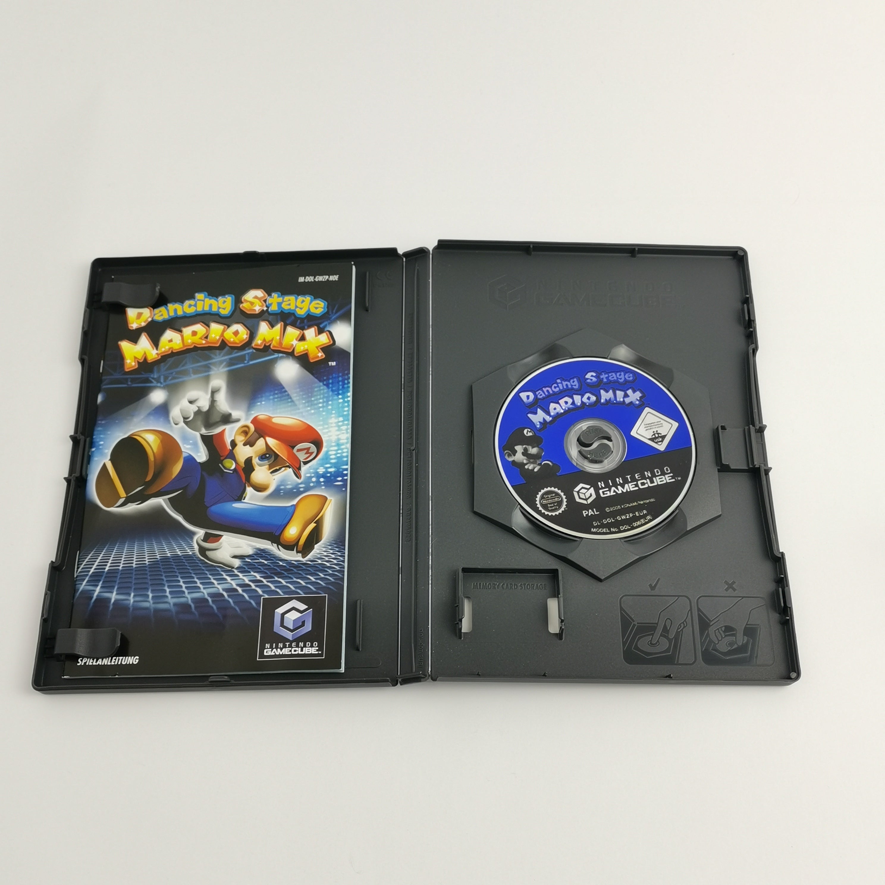Nintendo Gamecube Spiel : Dancing Stage Mario Mix | dt. PAL Version - OVP Konami
