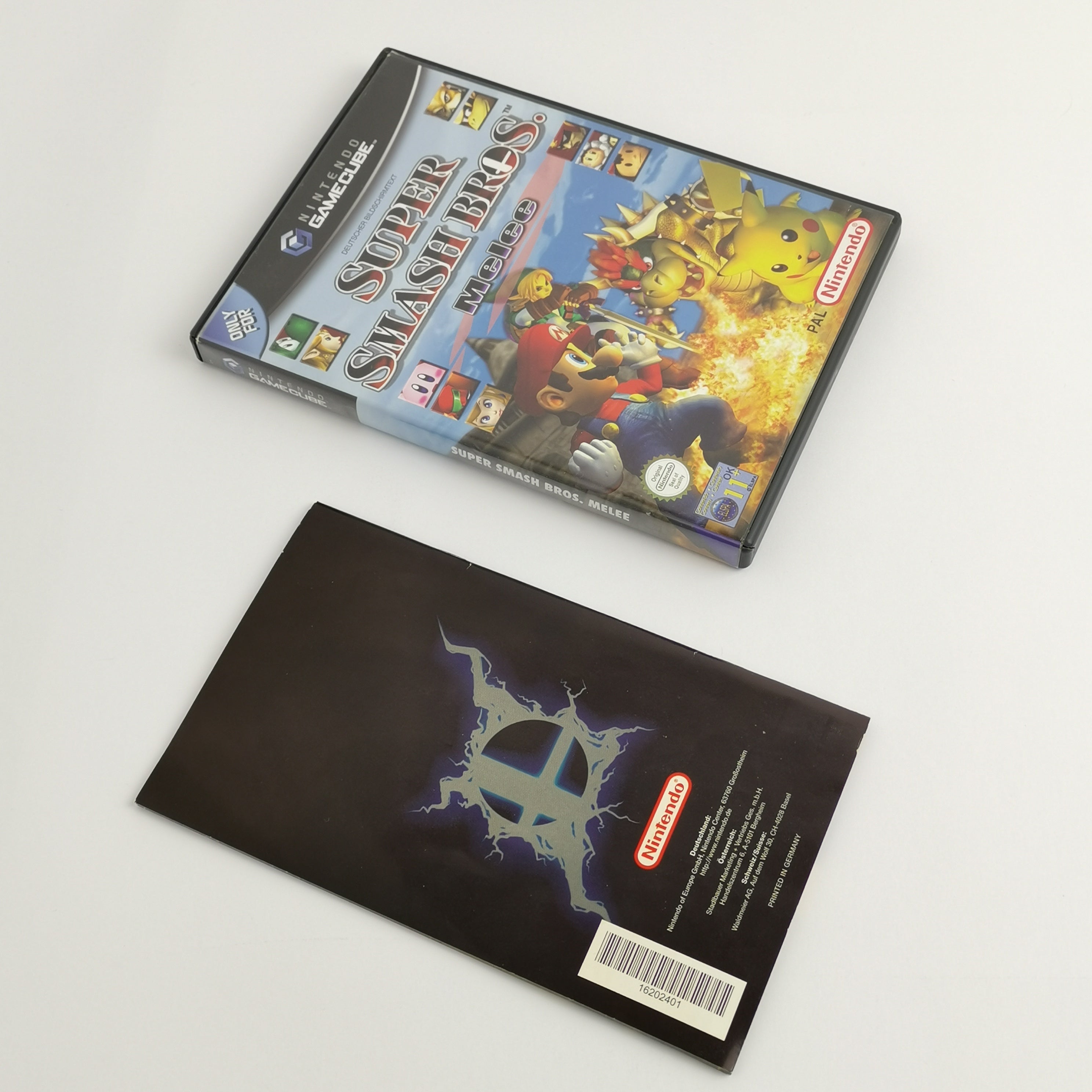 Nintendo Gamecube Spiel : Super Smash Bros. Melee | dt. PAL Erstauflage - OVP