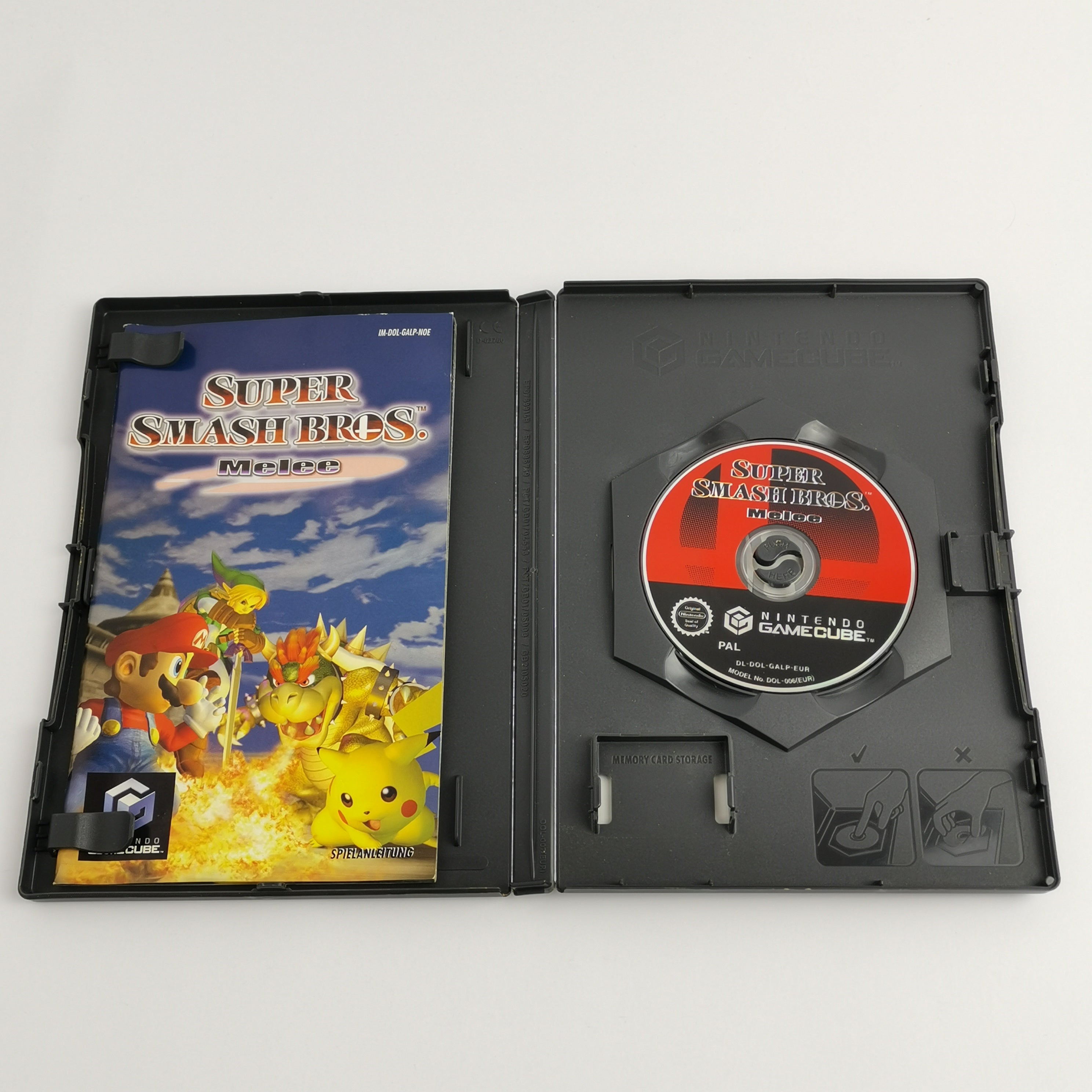 Nintendo Gamecube Spiel : Super Smash Bros. Melee | dt. PAL Erstauflage - OVP