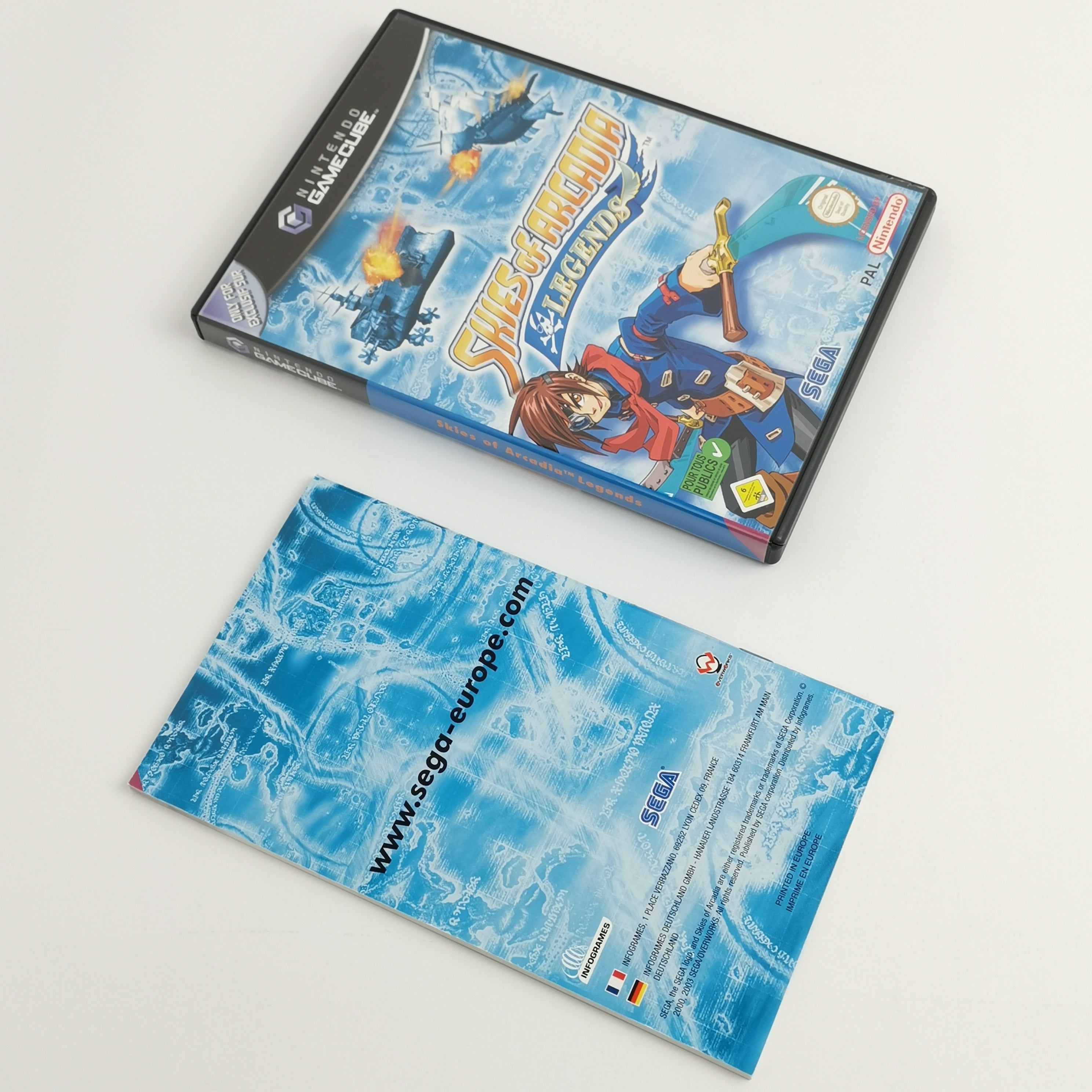 Nintendo Gamecube Spiel : Skies of Arcadia Legends | PAL Version - OVP SEGA