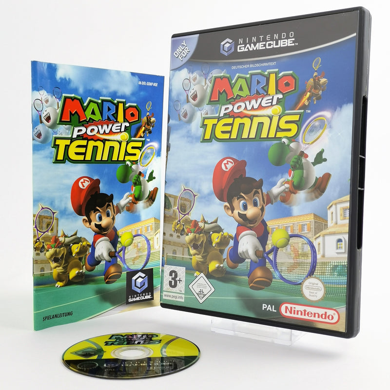 Nintendo Gamecube Game: Mario Power Tennis | German PAL version - original packaging