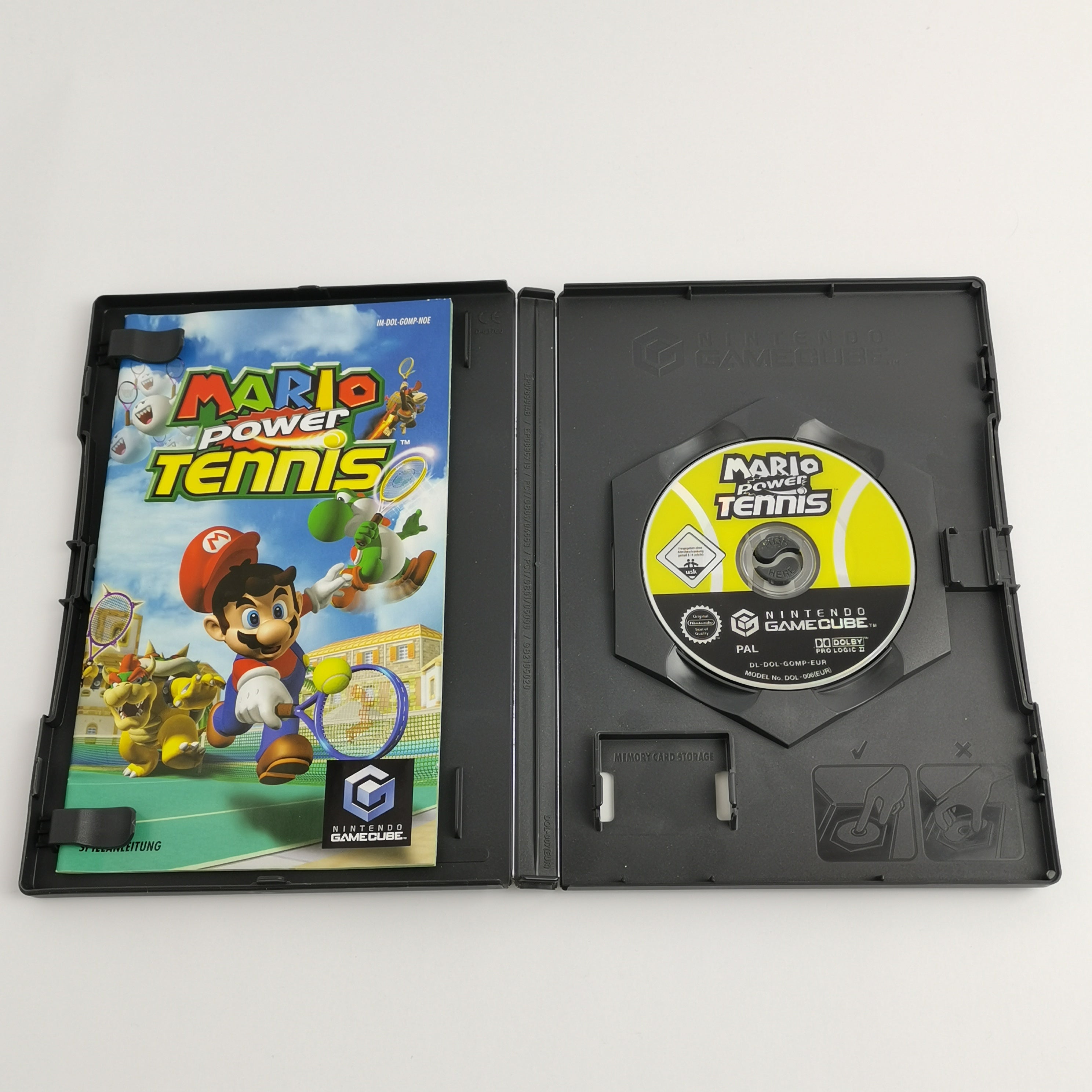 Nintendo Gamecube Spiel : Mario Power Tennis | dt. PAL Version - OVP