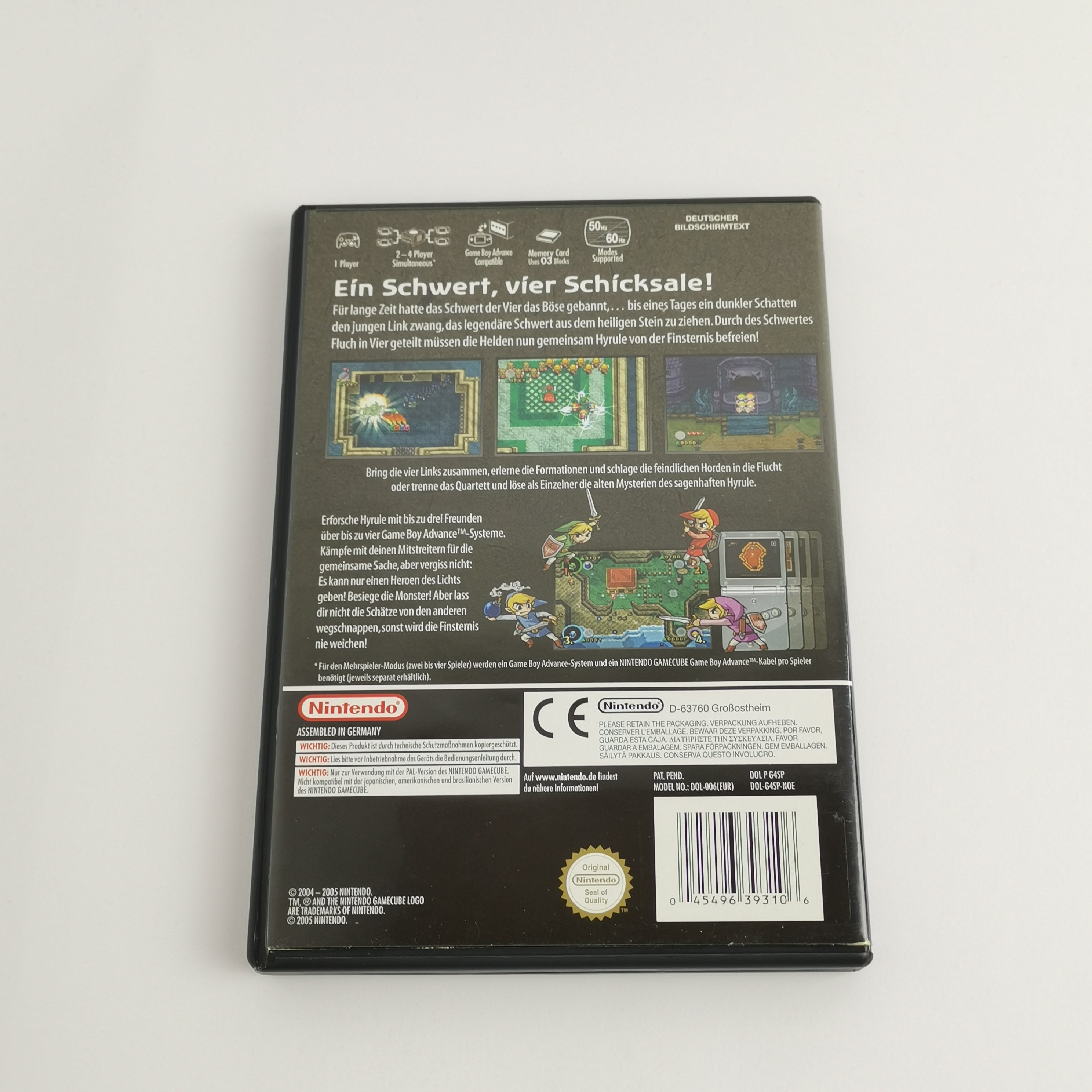 Nintendo Gamecube Spiel : The Legend of Zelda Four Swords Adventures | PAL - OVP