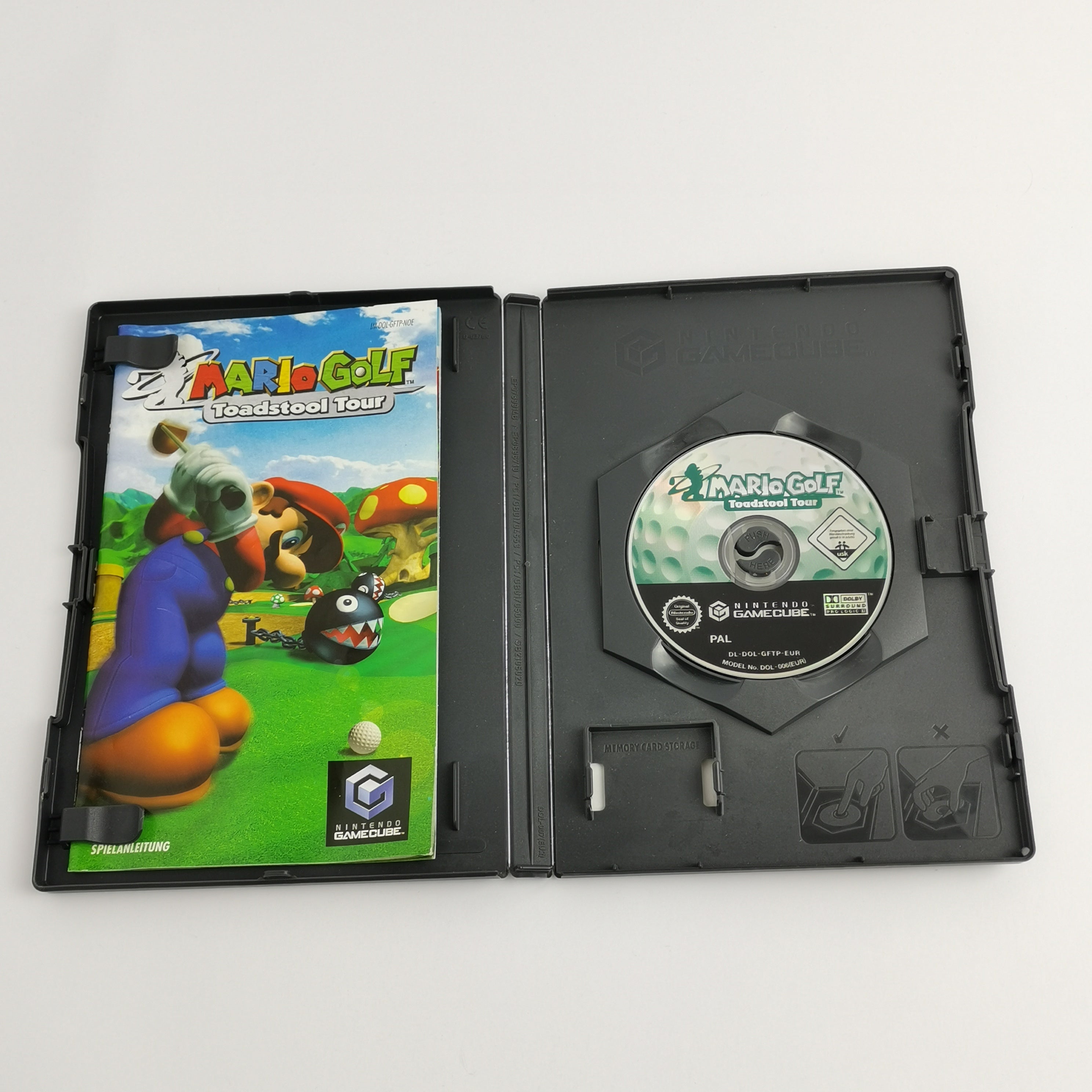 Nintendo Gamecube Spiel : Mario Golf Toadstool Tour | dt. PAL Version - OVP