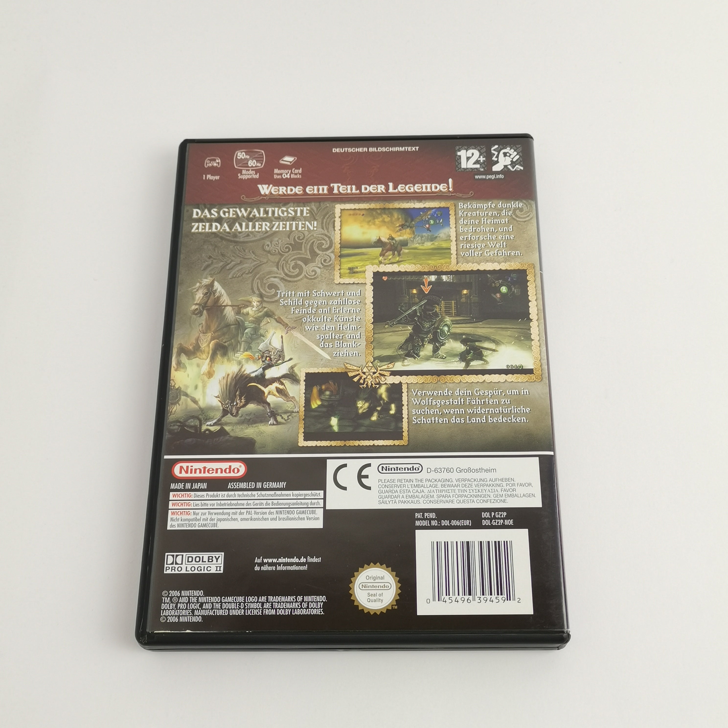 Nintendo Gamecube Spiel : The Legend of Zelda Twilight Princess | dt. PAL - OVP