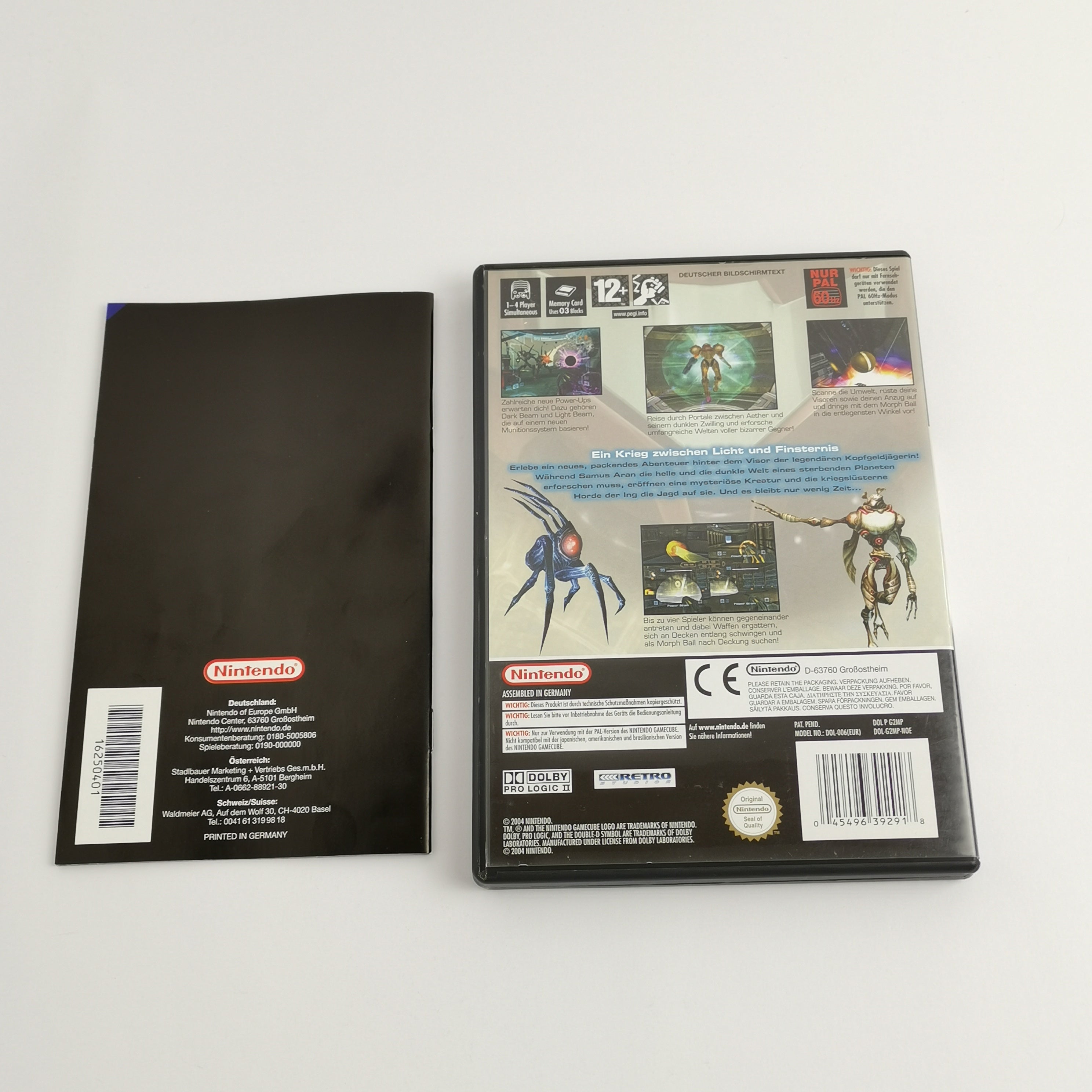 Nintendo Gamecube Spiel : Metroid Prime 2 Echoes | dt. PAL Version - OVP