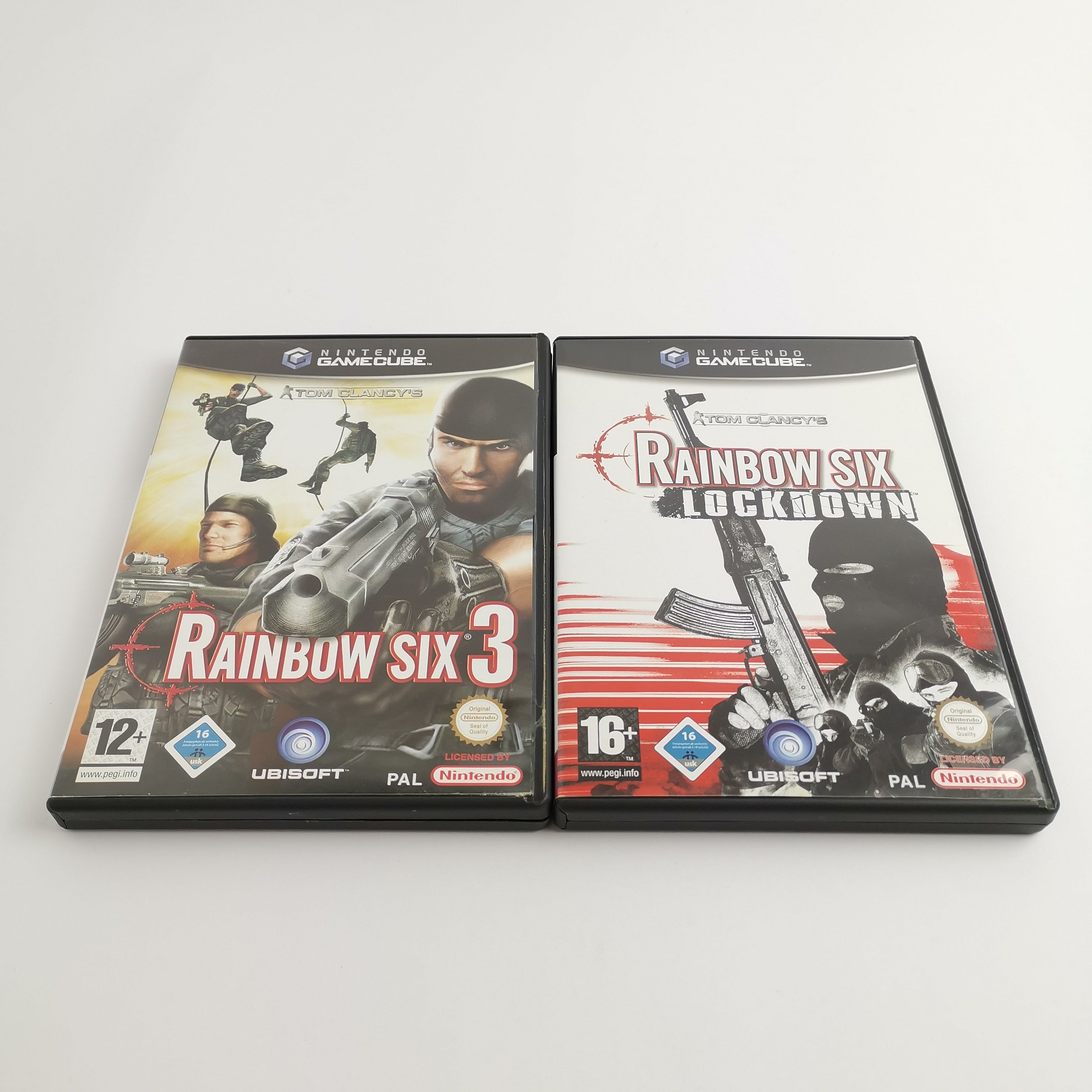 Nintendo Gamecube Spiele : Rainbow Six Lockdown & Rainbow Six 3 | Bundle OVP PAL