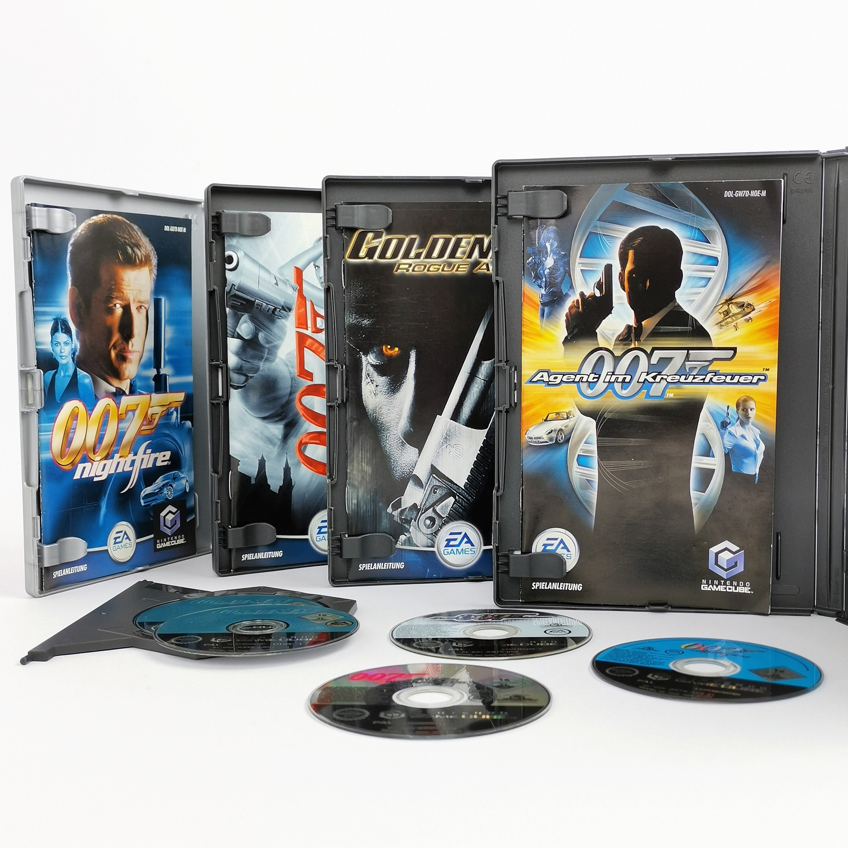 Nintendo Gamecube Spiele : James Bond 007 - Bundle | 4 Spiele im Set - OVP PAL