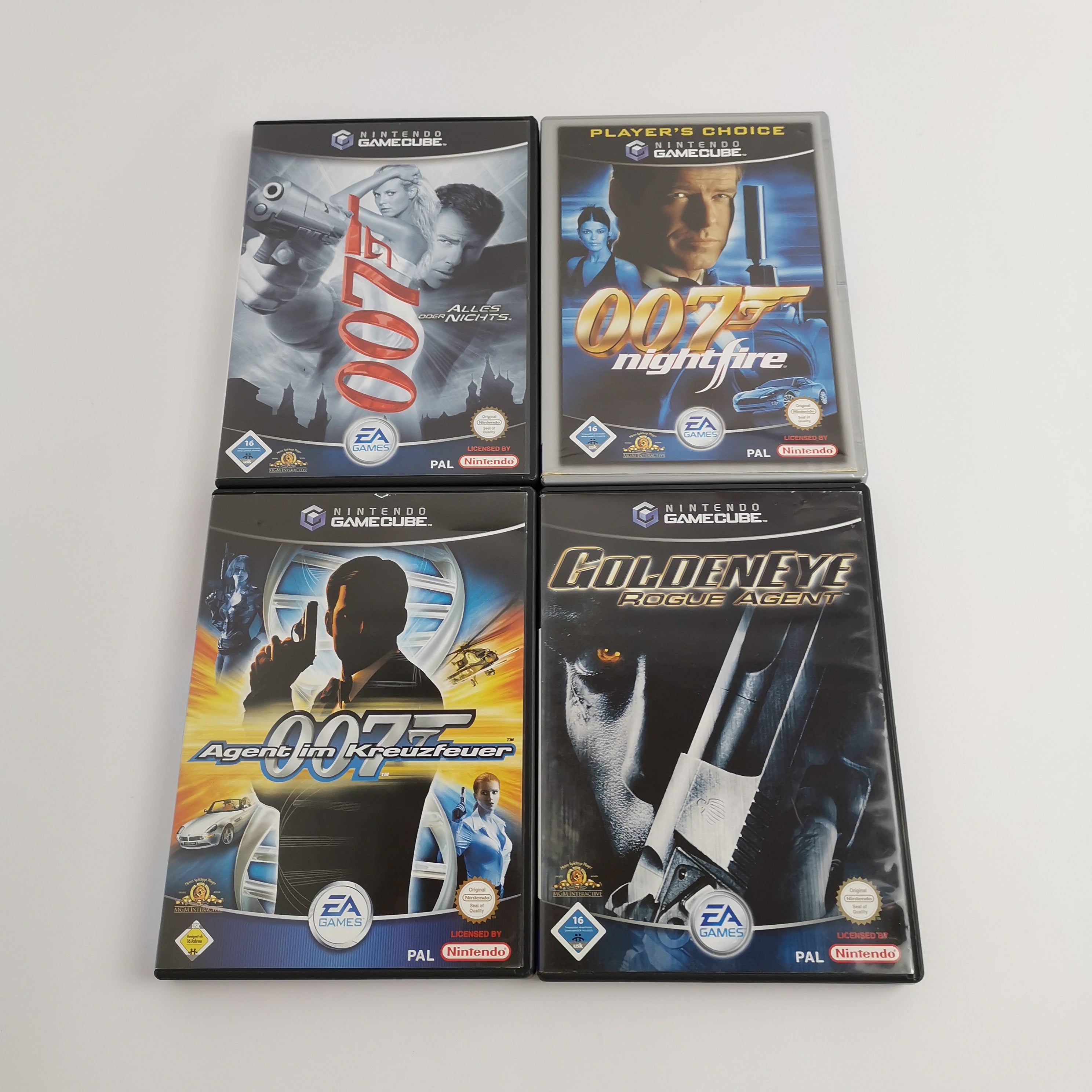Nintendo Gamecube Spiele : James Bond 007 - Bundle | 4 Spiele im Set - OVP PAL