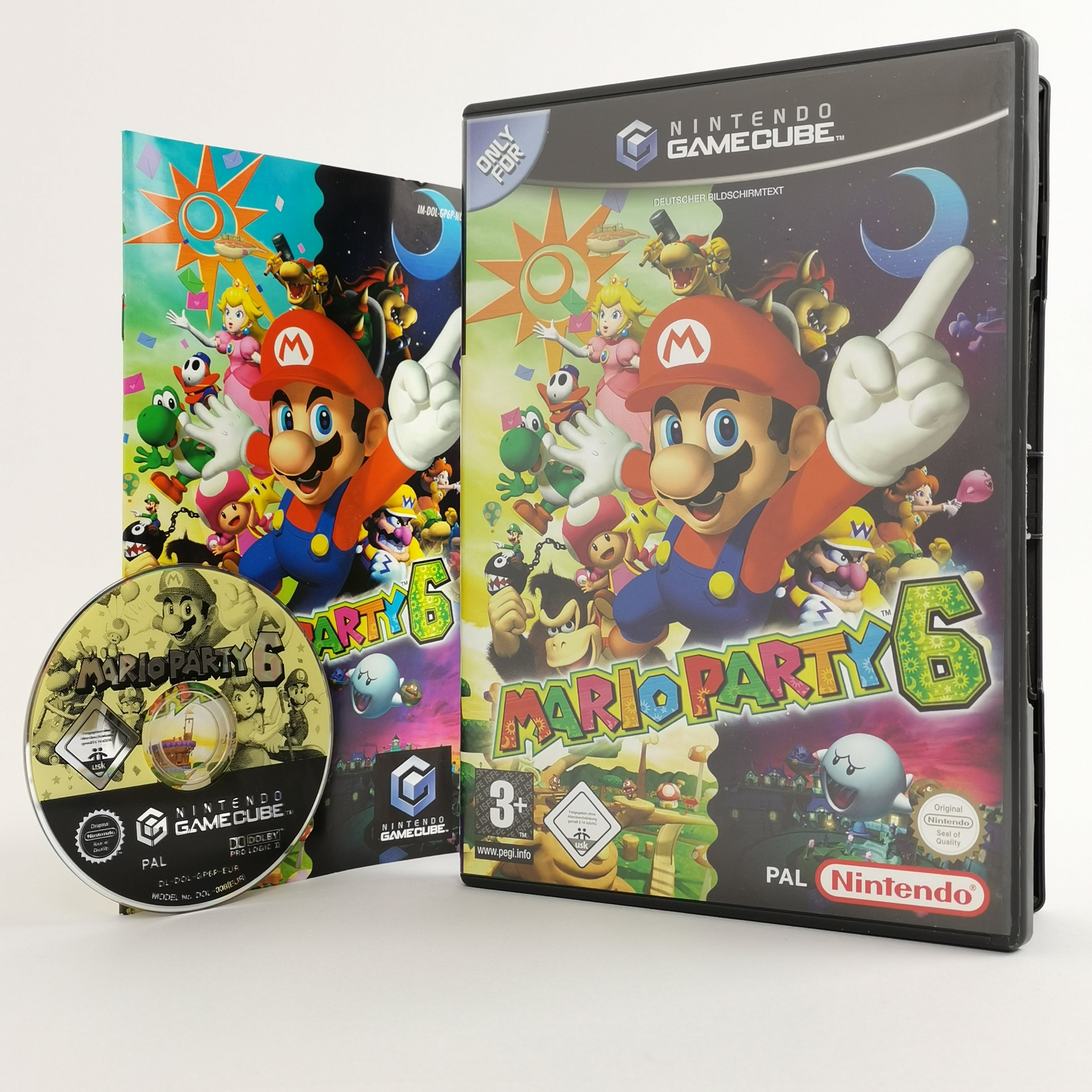 Nintendo Gamecube Spiele : Mario Party 6 & Mario Party 7 - Bundle | OVP dt. PAL