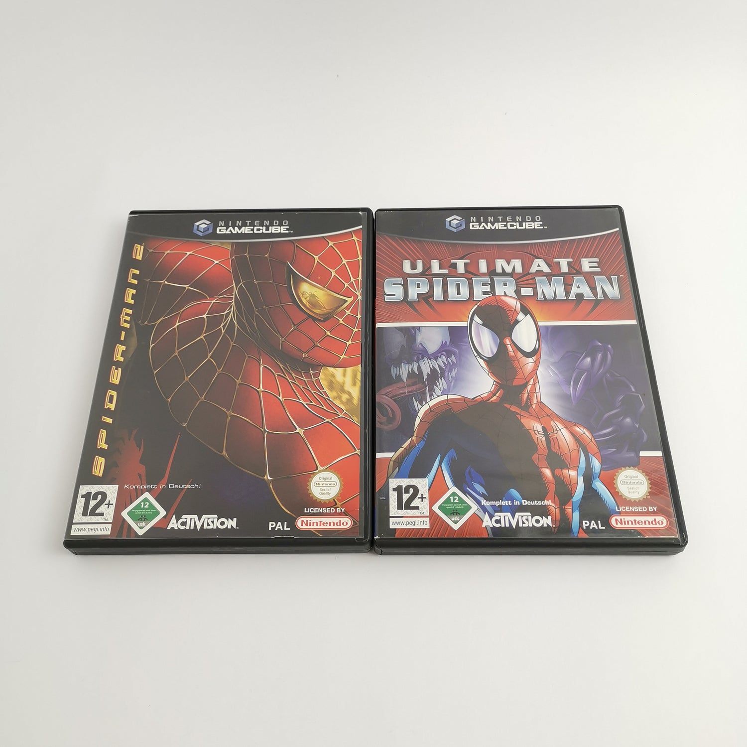Nintendo Gamecube Games: Ultimate Spider-Man & Spider-Man 2 | Spiderman original packaging