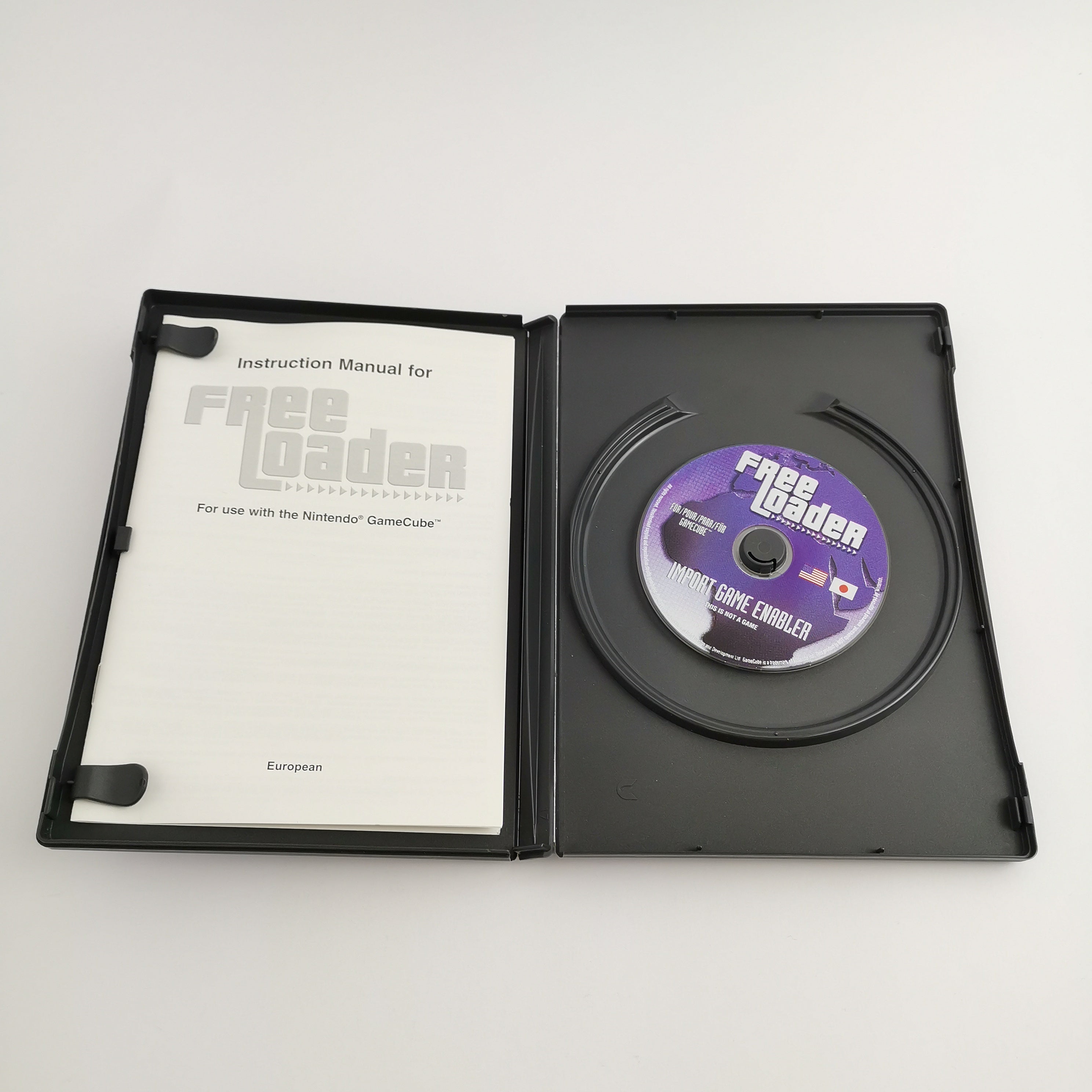 Nintendo Gamecube : Free Loader Import Game Enabler - USA / Japan | OVP