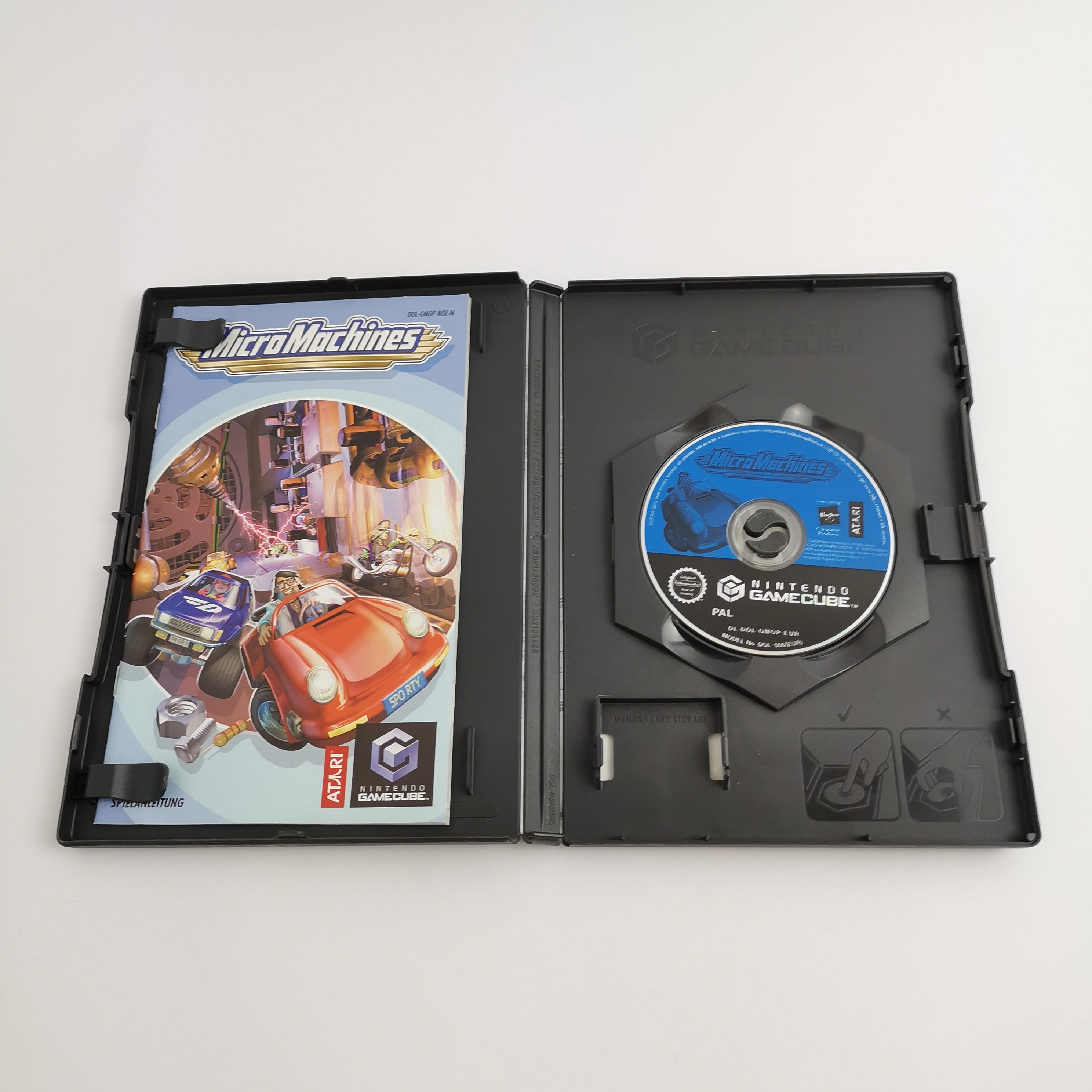 Nintendo Gamecube Spiel : Micro Machines - Atari | dt. PAL Version OVP