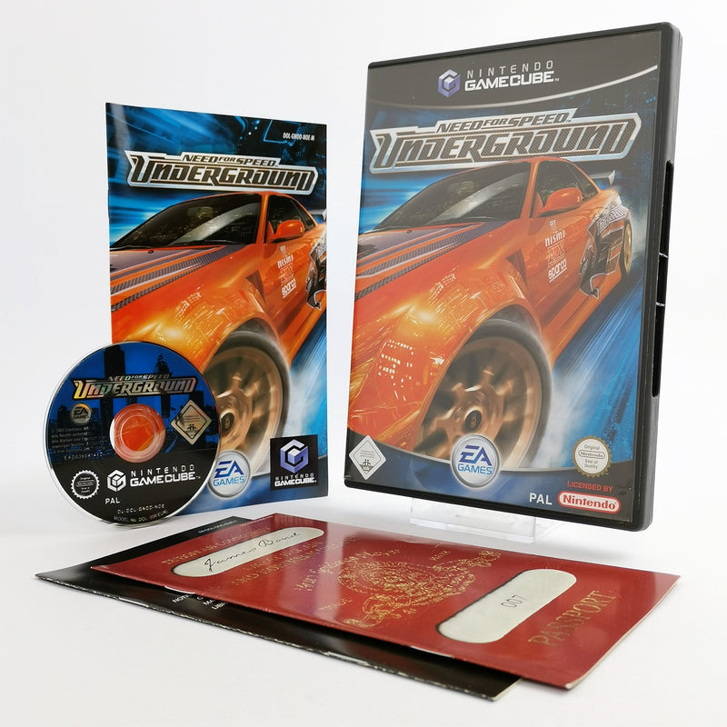 Nintendo Gamecube Spiel : Need for Speed Underground | dt. PAL OVP - EA Games