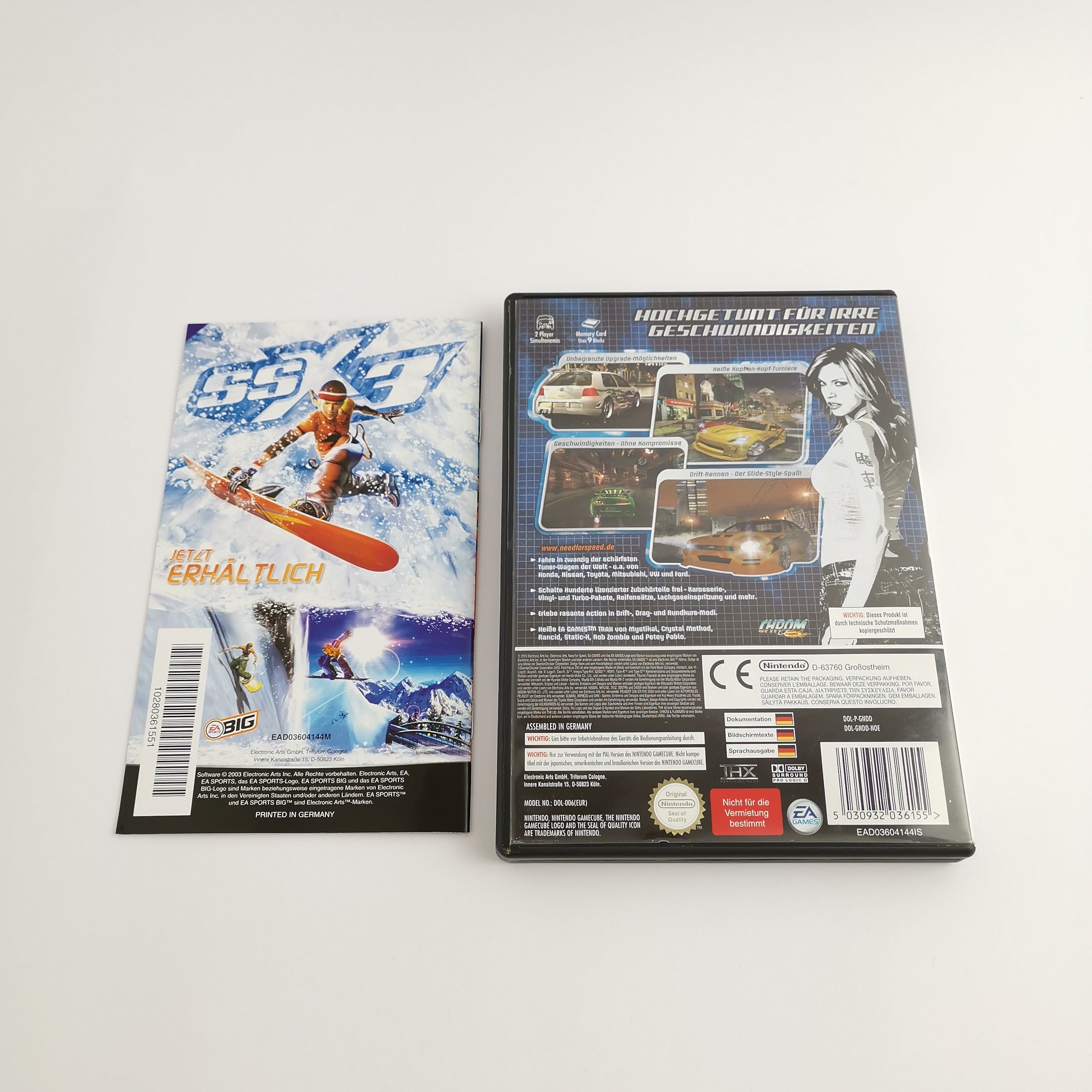 Nintendo Gamecube Spiel : Need for Speed Underground | dt. PAL OVP - EA Games