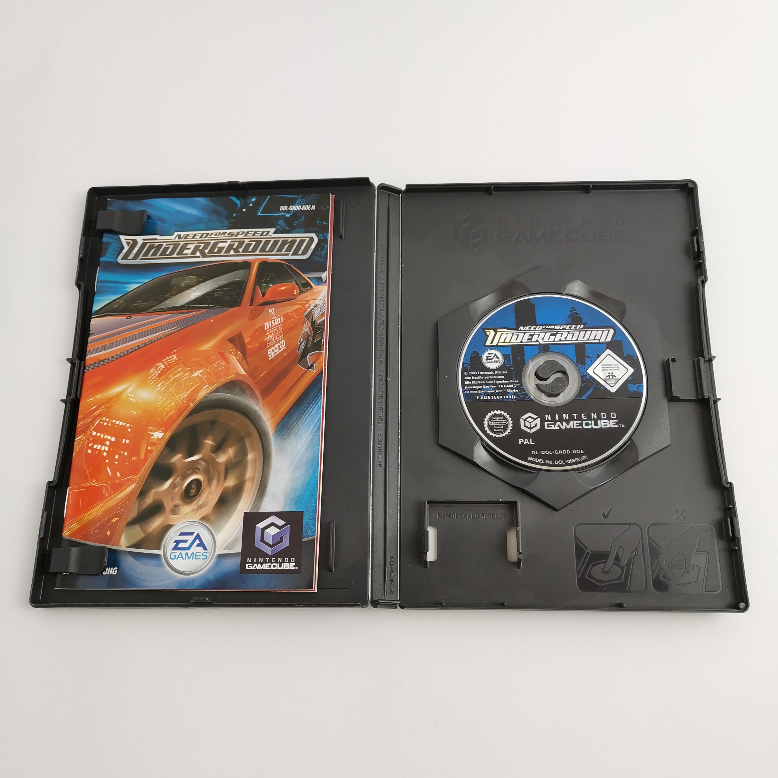 Nintendo Gamecube Spiel : Need for Speed Underground | dt. PAL OVP - EA Games