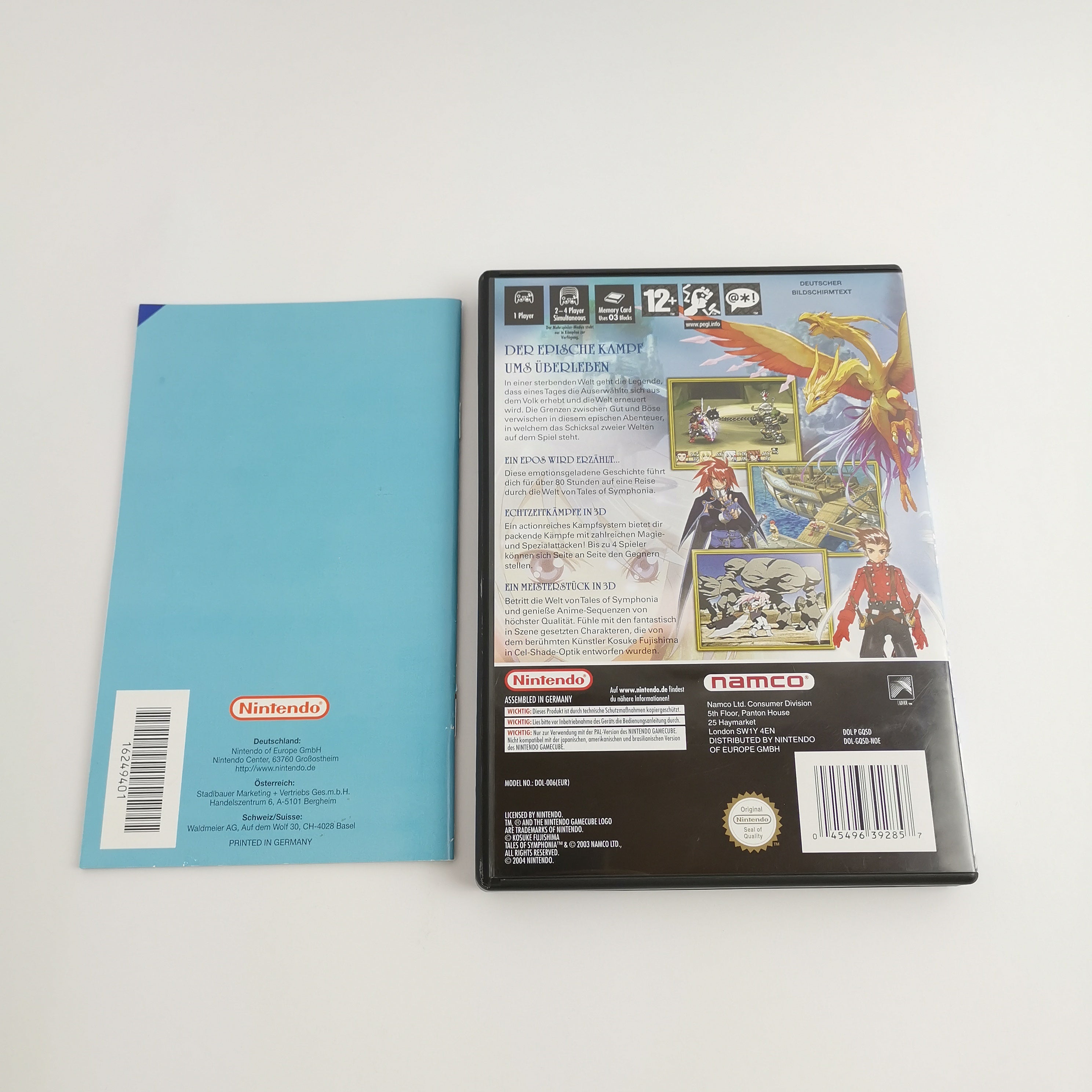 Nintendo Gamecube Spiel : Tales of Symphonia - Namco | dt. PAL OVP