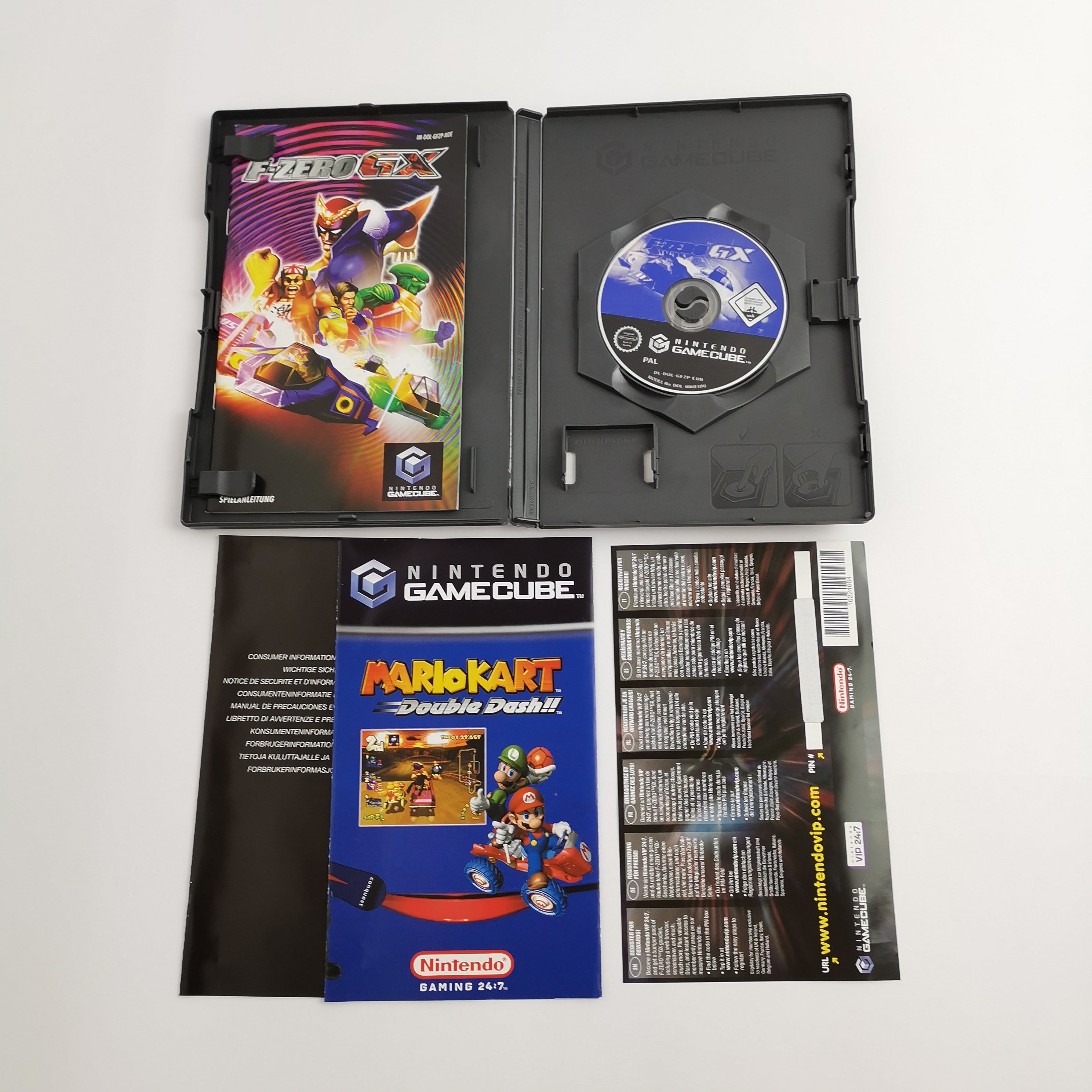 Nintendo Gamecube Spiel : F-Zero GX | dt. PAL Version - OVP inkl. VIP Code