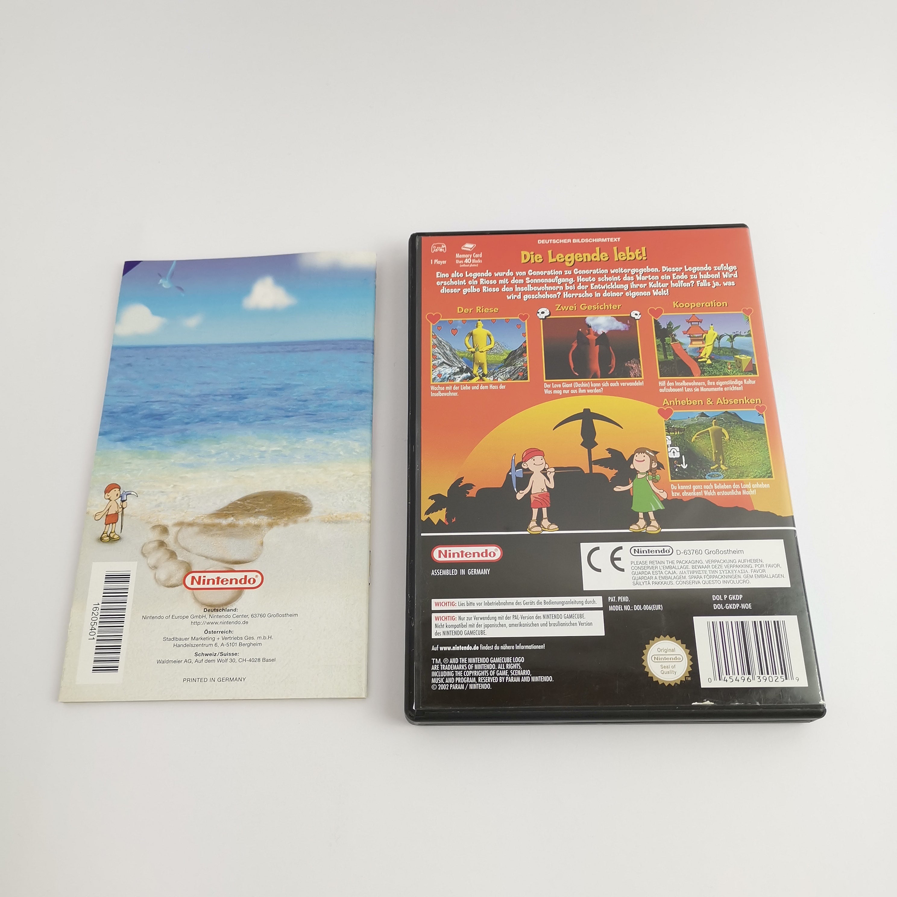 Nintendo Gamecube Spiel : Doshin the Giant | dt. PAL Version - OVP