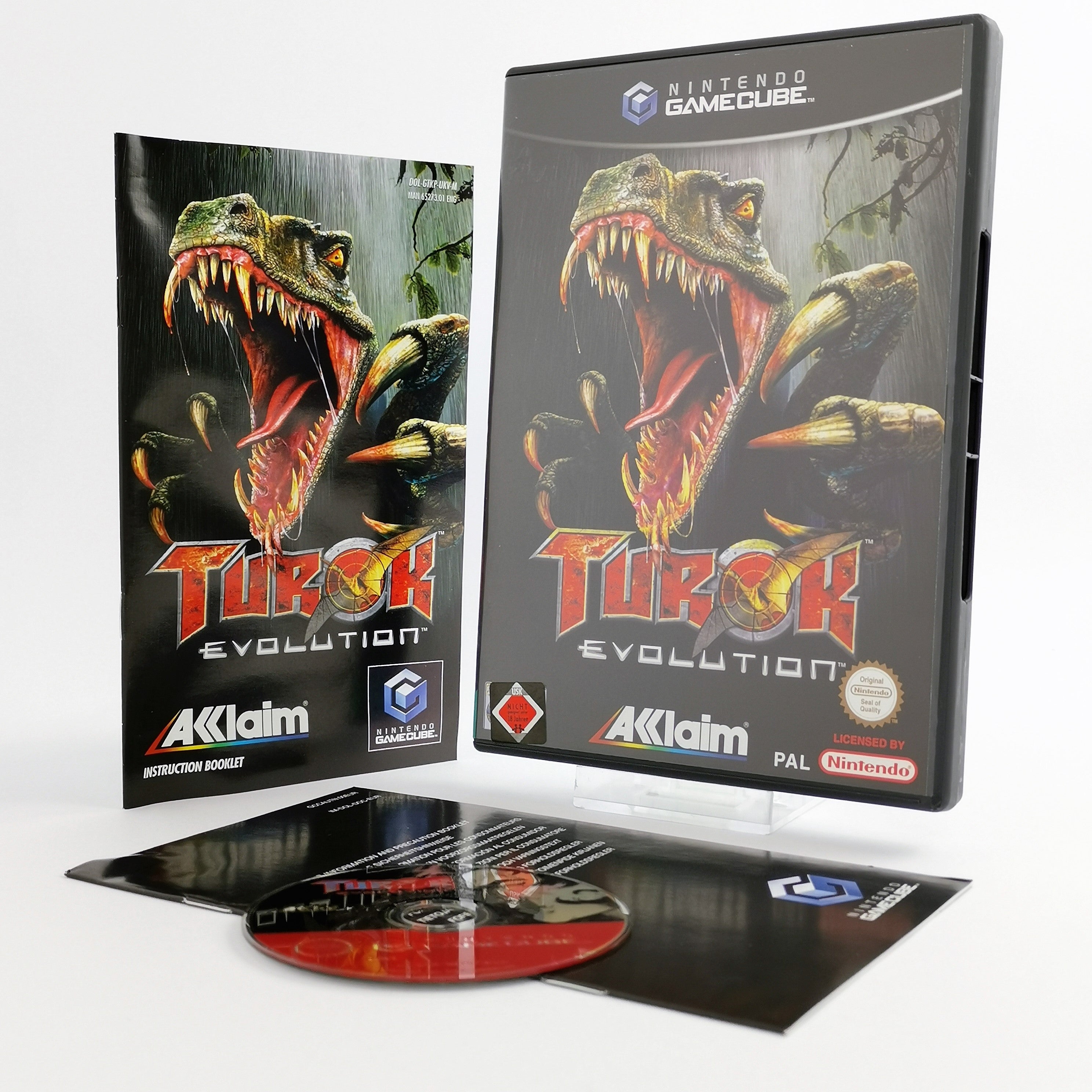 Nintendo Gamecube Spiel : Turok Evolution - UKV Version | PAL OVP USK18
