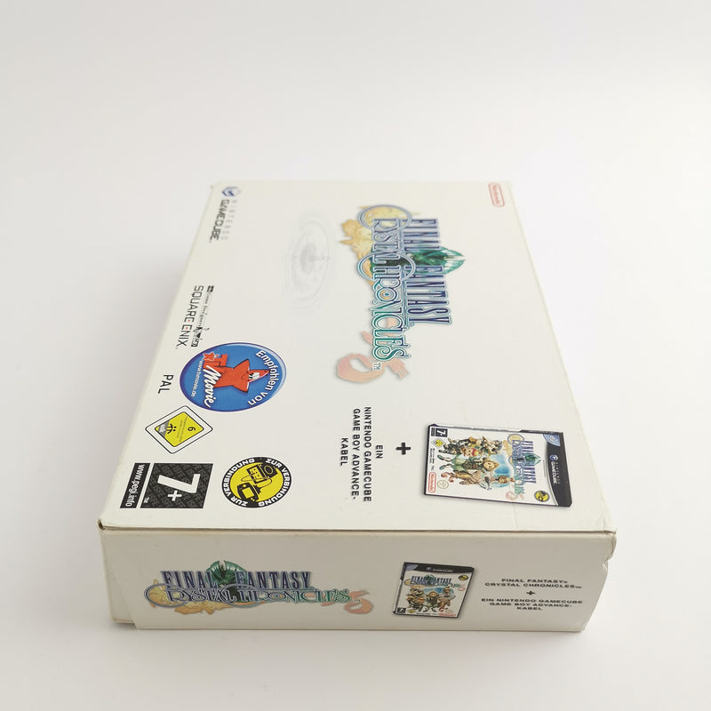 Nintendo Gamecube Spiel : Final Fantasy Crystal Chronicles - Box + GBA Kabel OVP