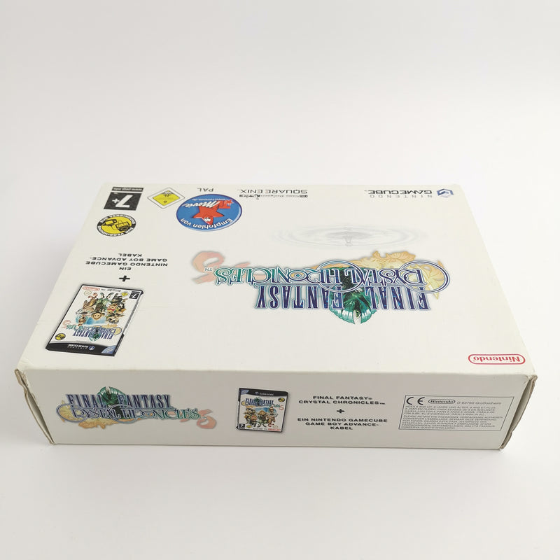 Nintendo Gamecube Spiel : Final Fantasy Crystal Chronicles - Box + GBA Kabel OVP