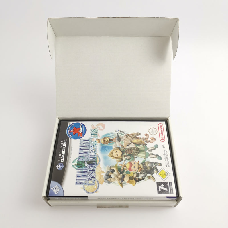 Nintendo Gamecube game: Final Fantasy Crystal Chronicles - box + GBA cable orig