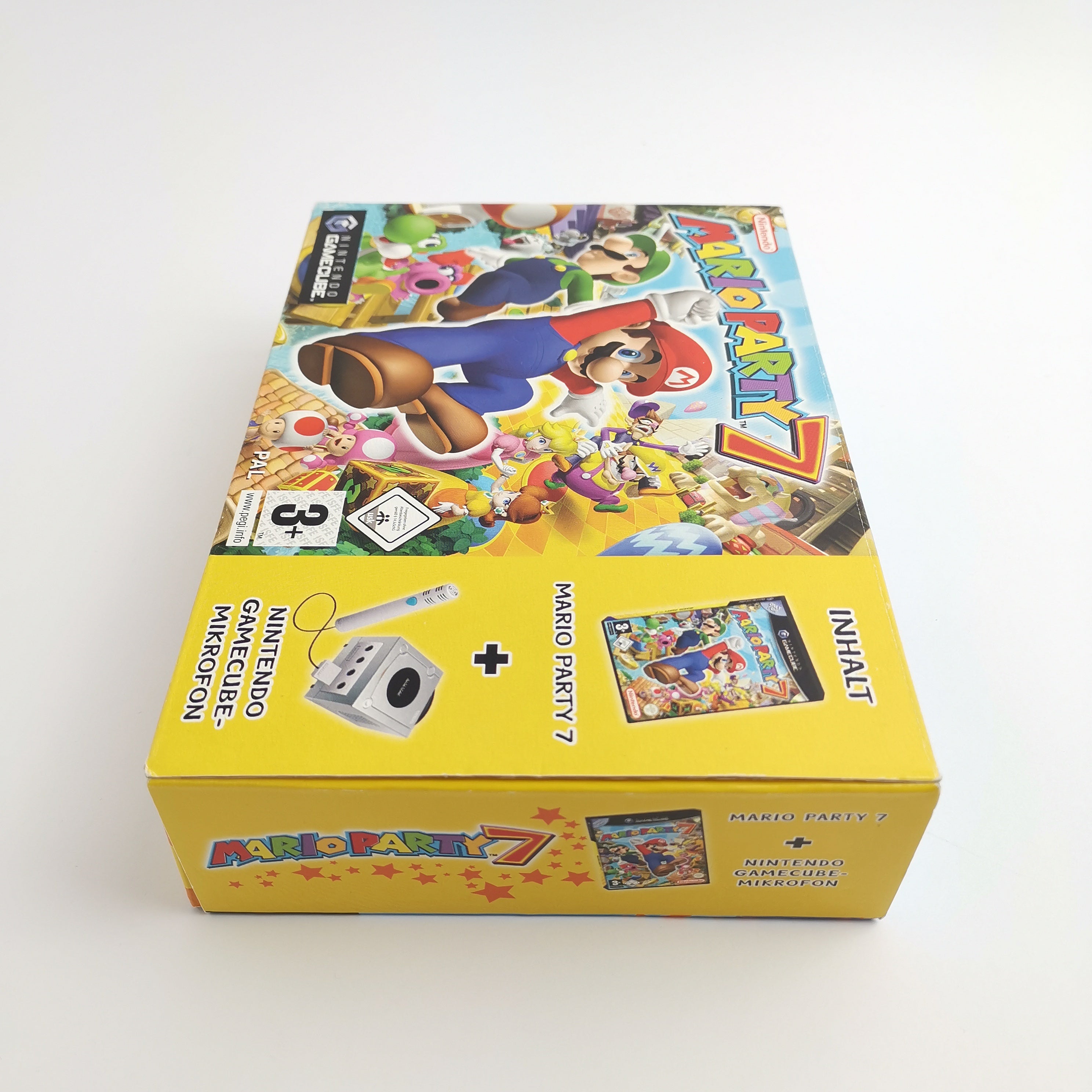 Nintendo Gamecube Spiel : Mario Party 7 + Mikrofon (Neu) - Box Set | OVP dt. PAL