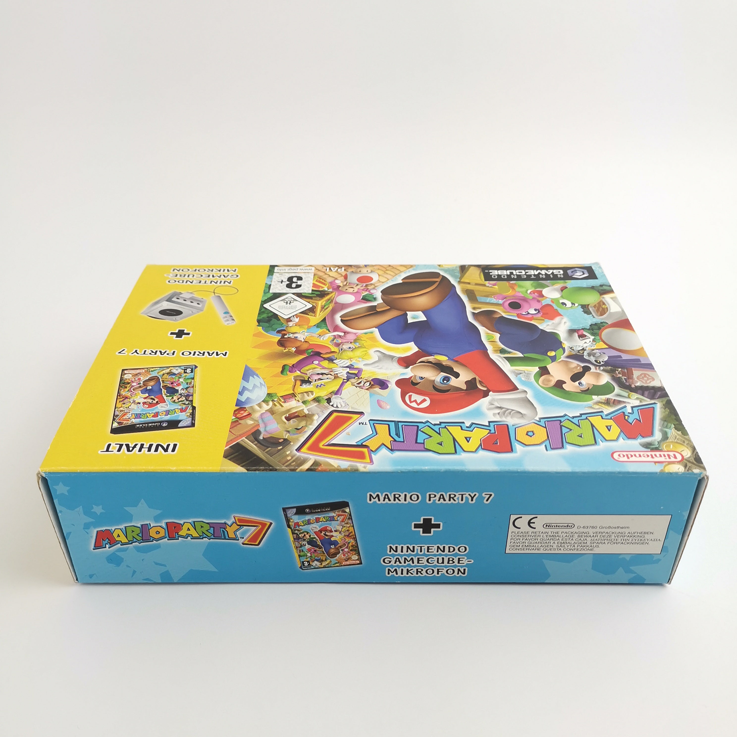 Nintendo Gamecube Spiel : Mario Party 7 + Mikrofon (Neu) - Box Set | OVP dt. PAL