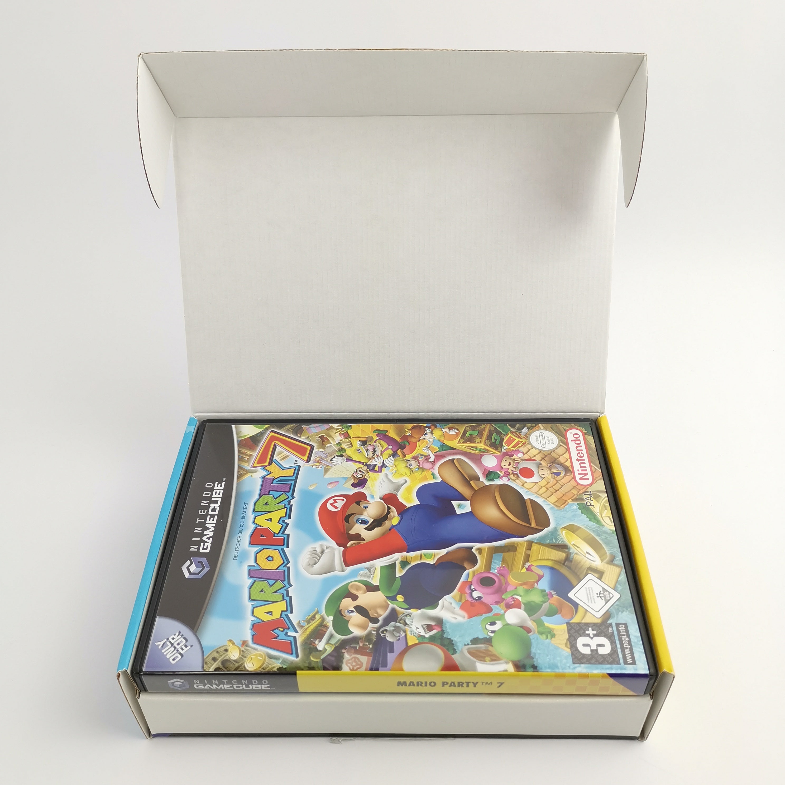 Nintendo Gamecube Spiel : Mario Party 7 + Mikrofon (Neu) - Box Set | OVP dt. PAL