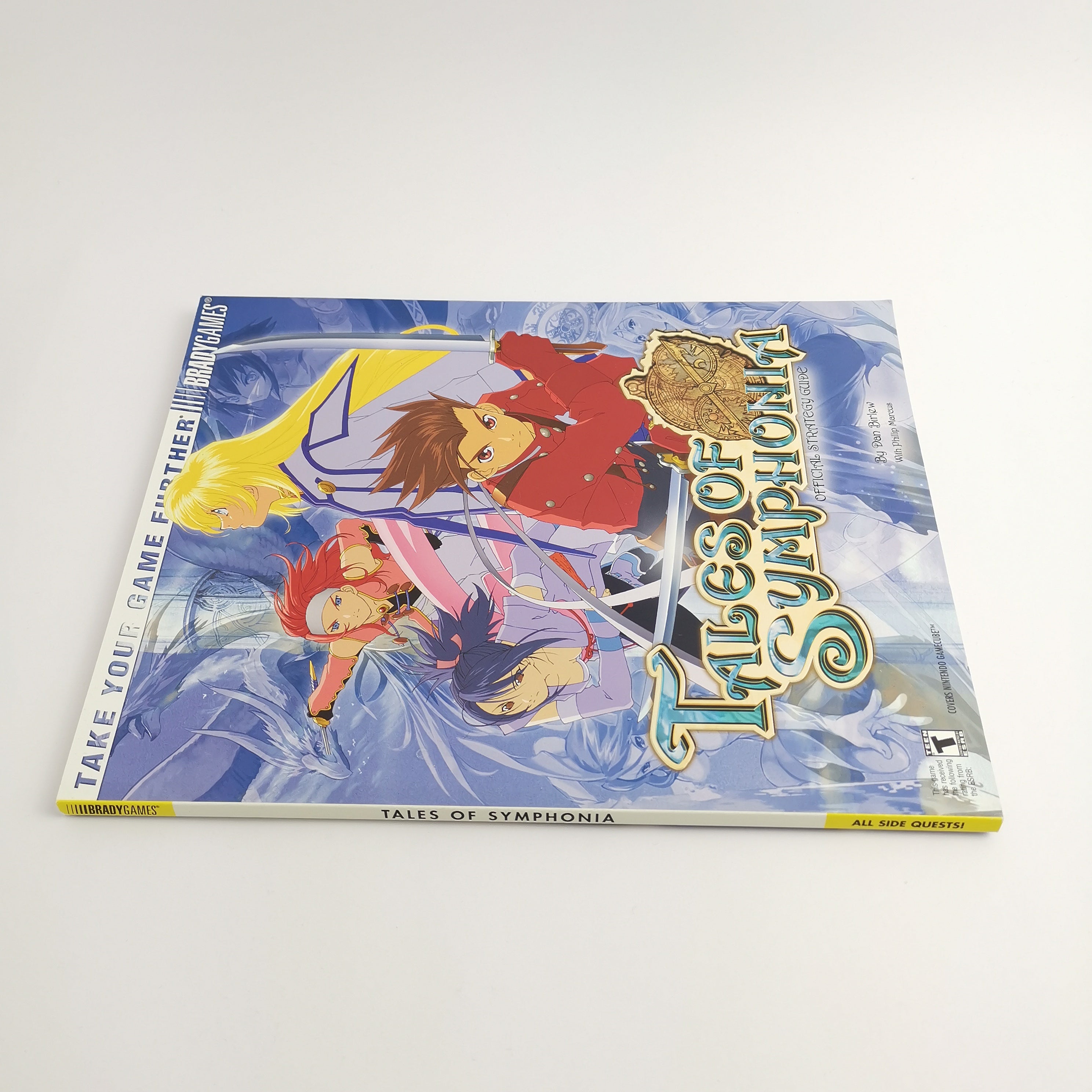 Nintendo Gamecube Spiel : Tales of Symphonia + Bradygames Strategy Guide - OVP