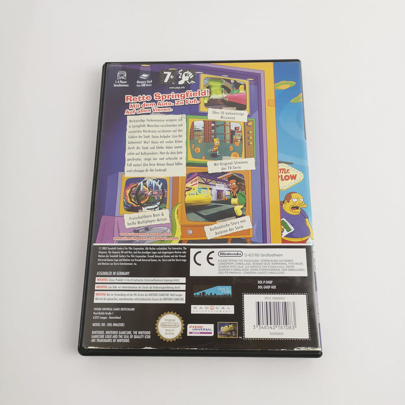 Nintendo Gamecube Spiel : The Simpsons Hit & Run | dt. PAL OVP - Sierra