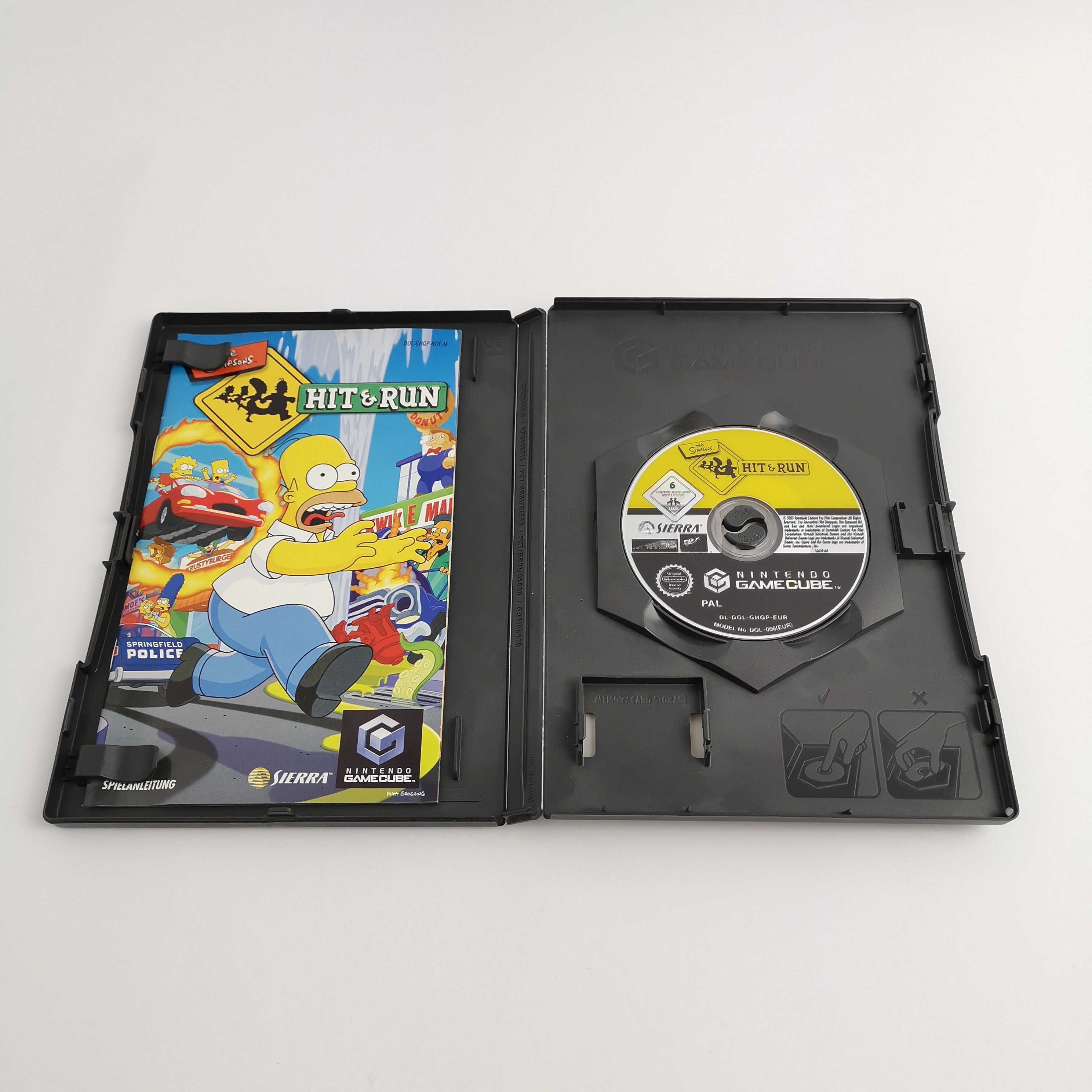 Nintendo Gamecube Spiel : The Simpsons Hit & Run | dt. PAL OVP - Sierra