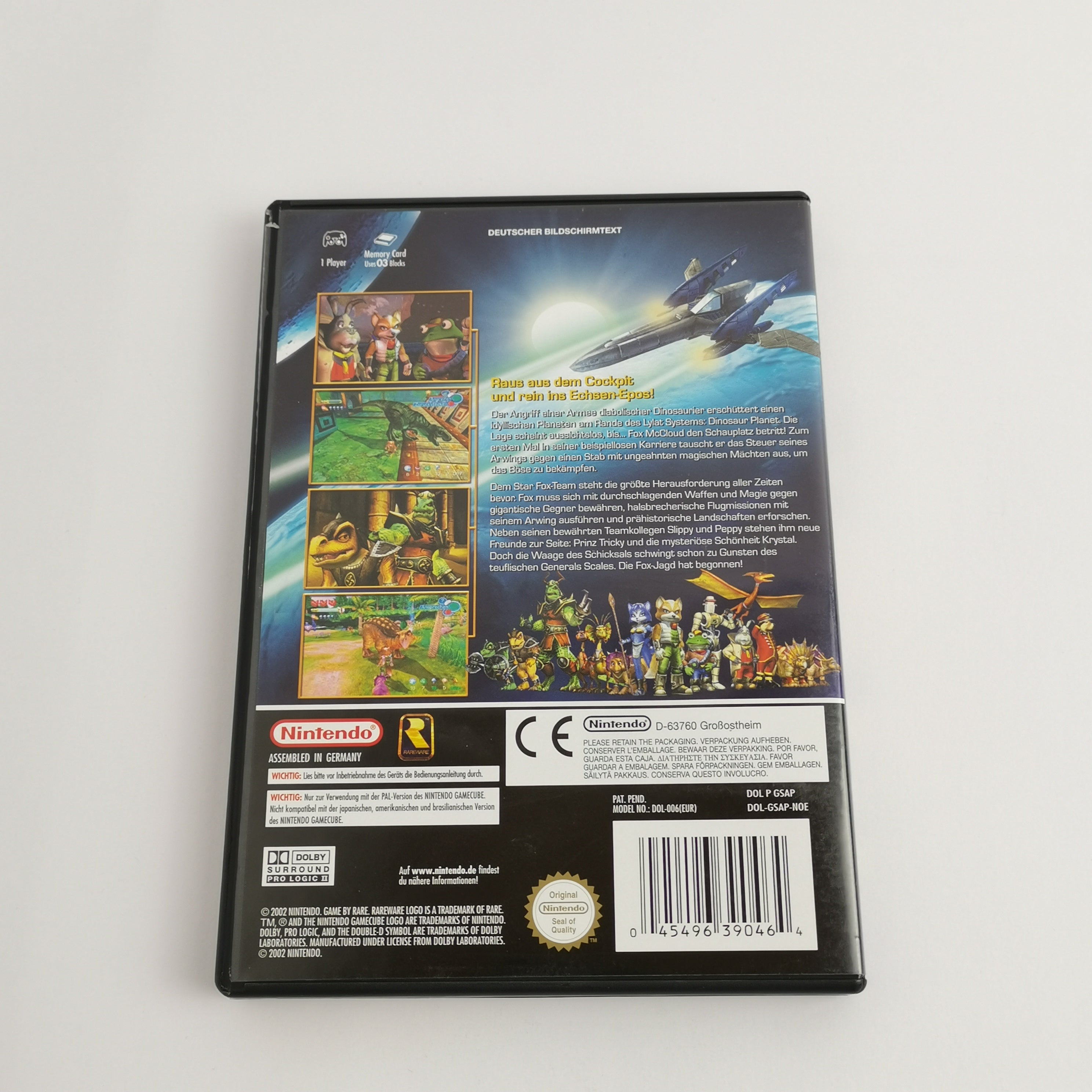 Nintendo Gamecube Spiel : Starfox Adventures | dt. PAL Version - OVP