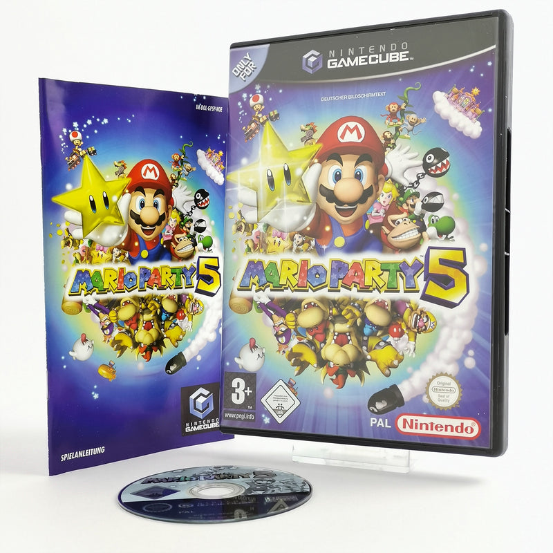 Nintendo Gamecube Spiel : Mario Party 5 | dt. PAL Version - Erstauflage OVP