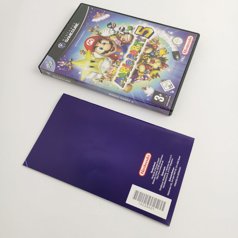 Nintendo Gamecube Spiel : Mario Party 5 | dt. PAL Version - Erstauflage OVP