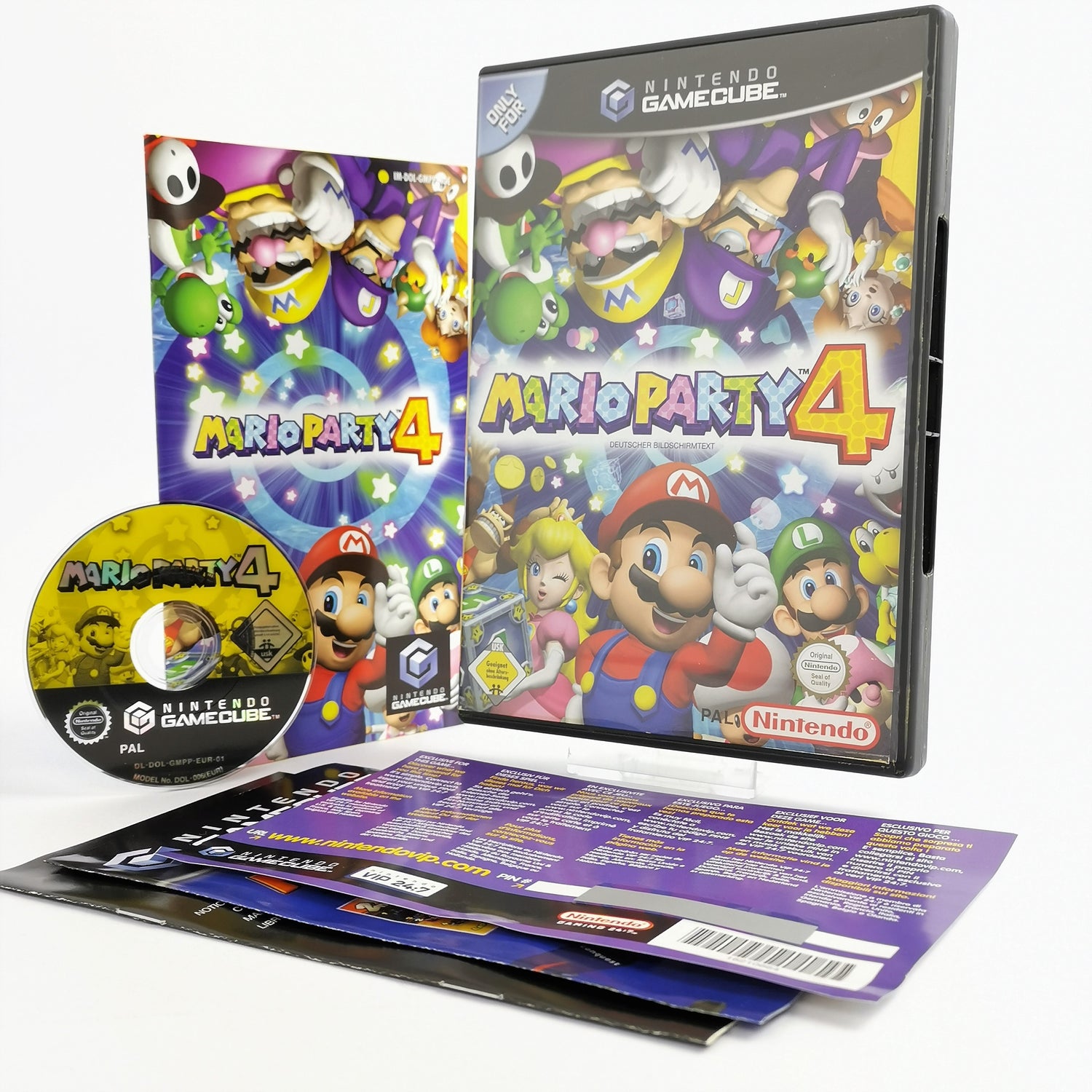 Nintendo Gamecube Spiel : Mario Party 4 | dt. PAL Version - Erstauflage OVP