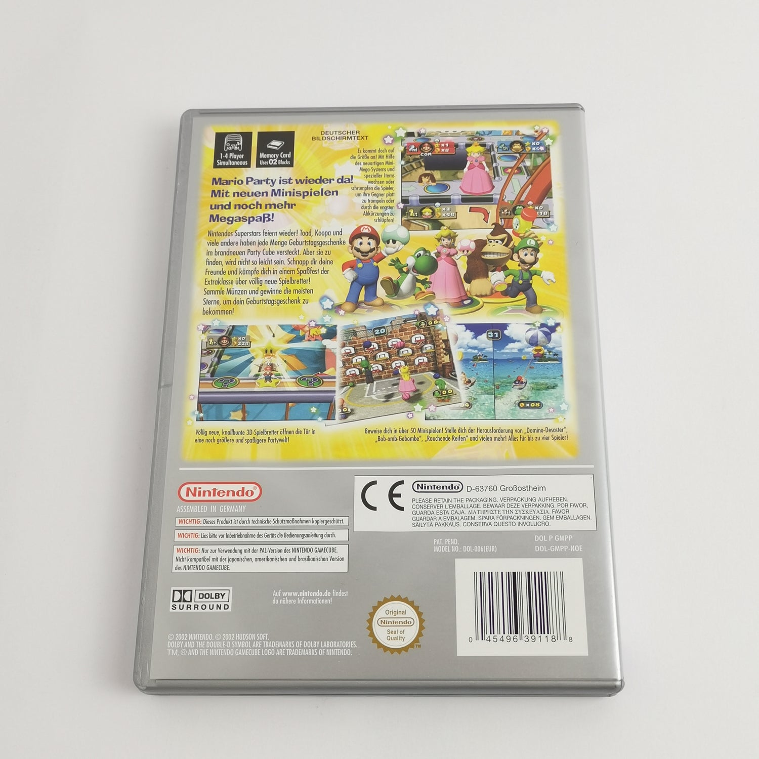 Nintendo Gamecube Spiel : Mario Party 4 | dt. PAL Version - Players Choice OVP