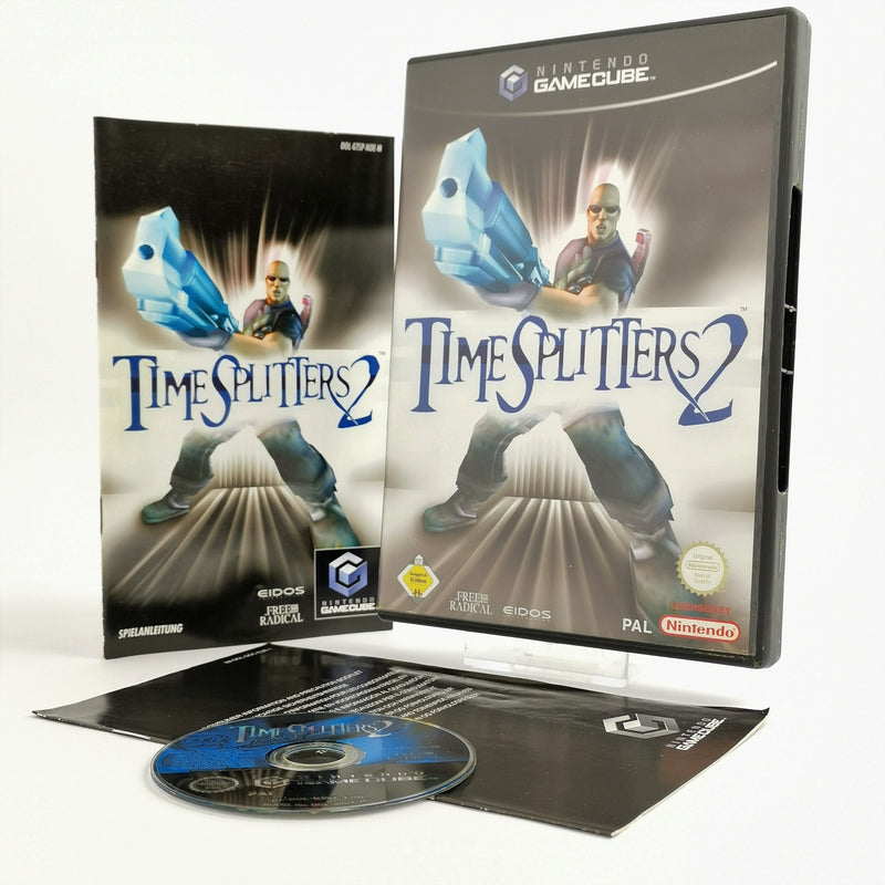 Nintendo Gamecube Game: Time Splitters 2 | German PAL version original packaging - Eidos * good
