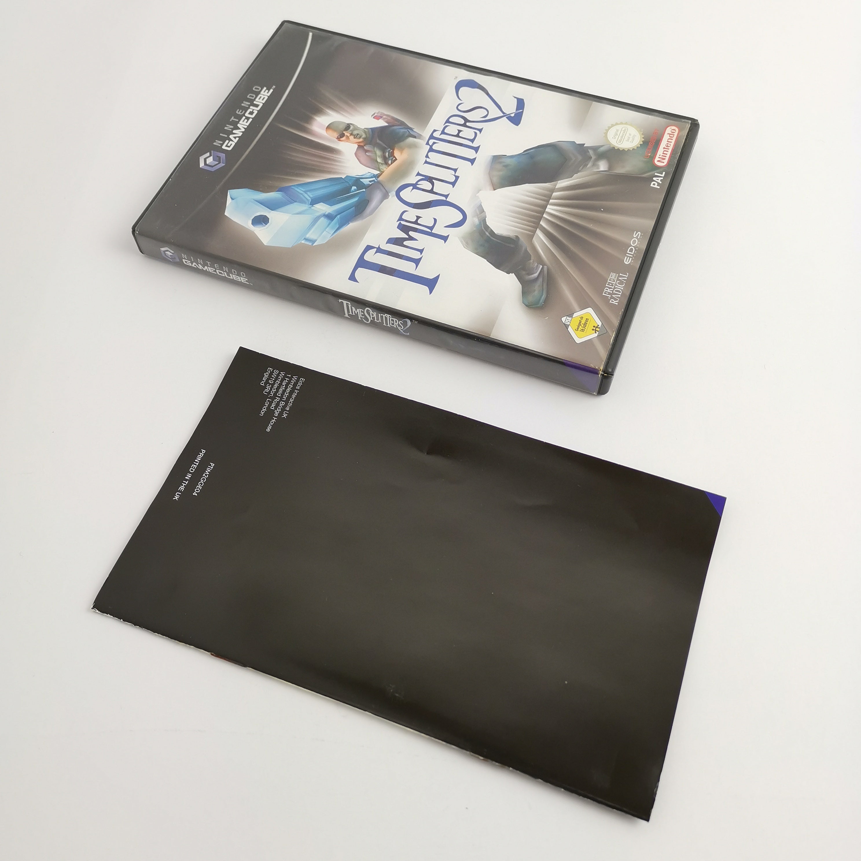 Nintendo Gamecube Spiel : Time Splitters 2 | dt. PAL Version OVP - Eidos * gut