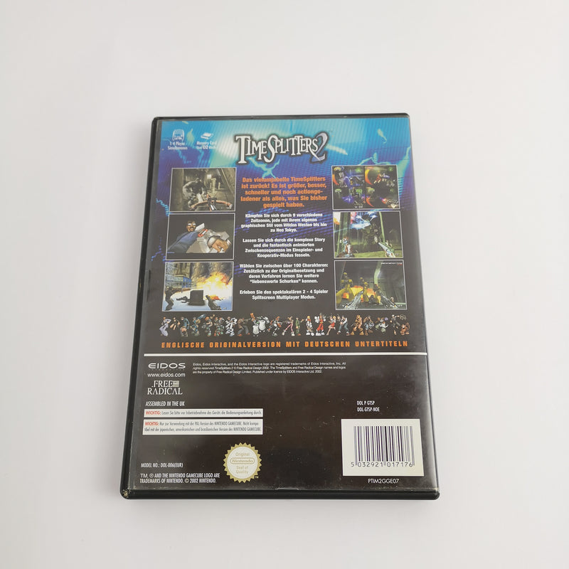 Nintendo Gamecube Spiel : Time Splitters 2 | dt. PAL Version OVP - Eidos * gut
