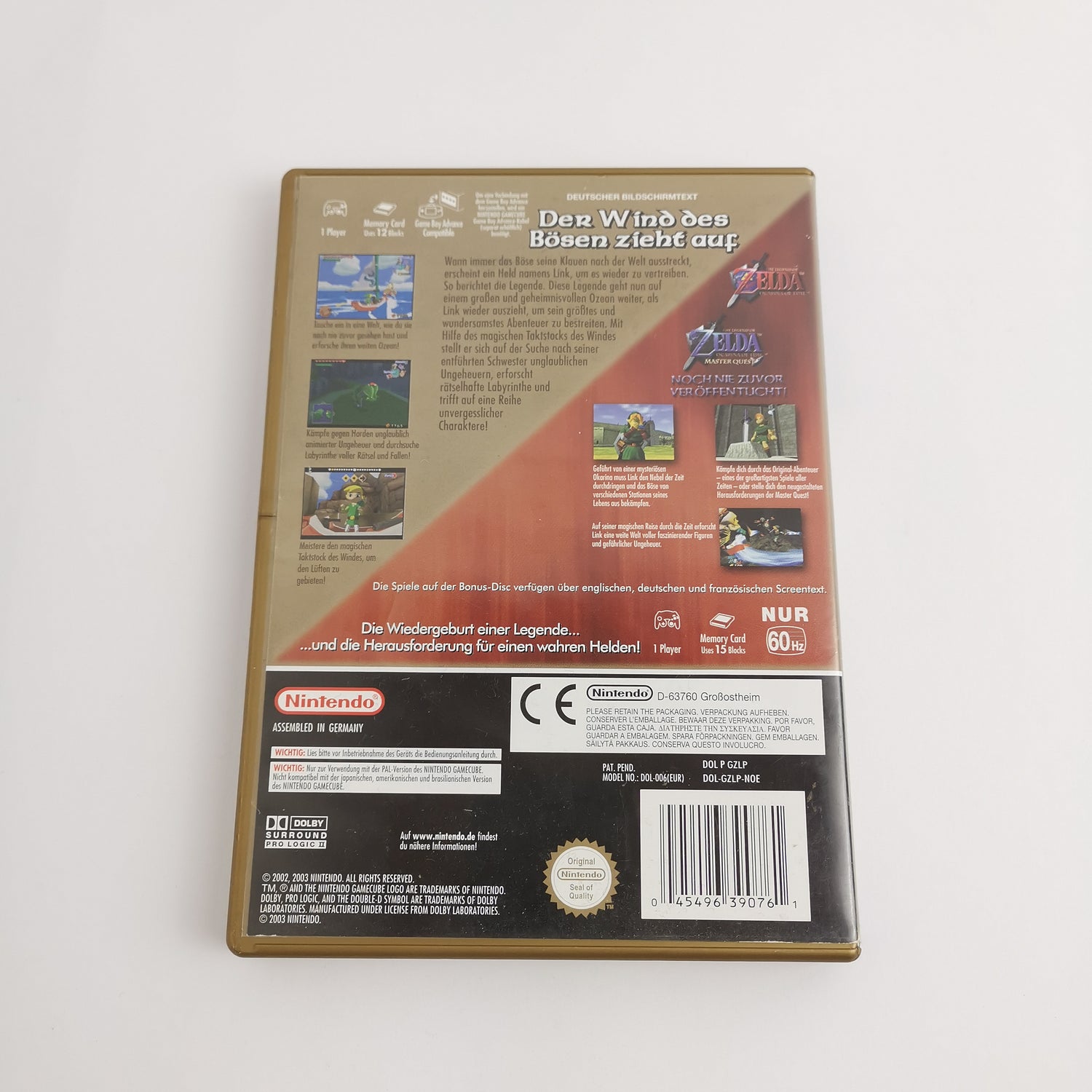 The Legend of Zelda the Windwaker Limiterte Auflage in OVP -  Nintendo Gamecube