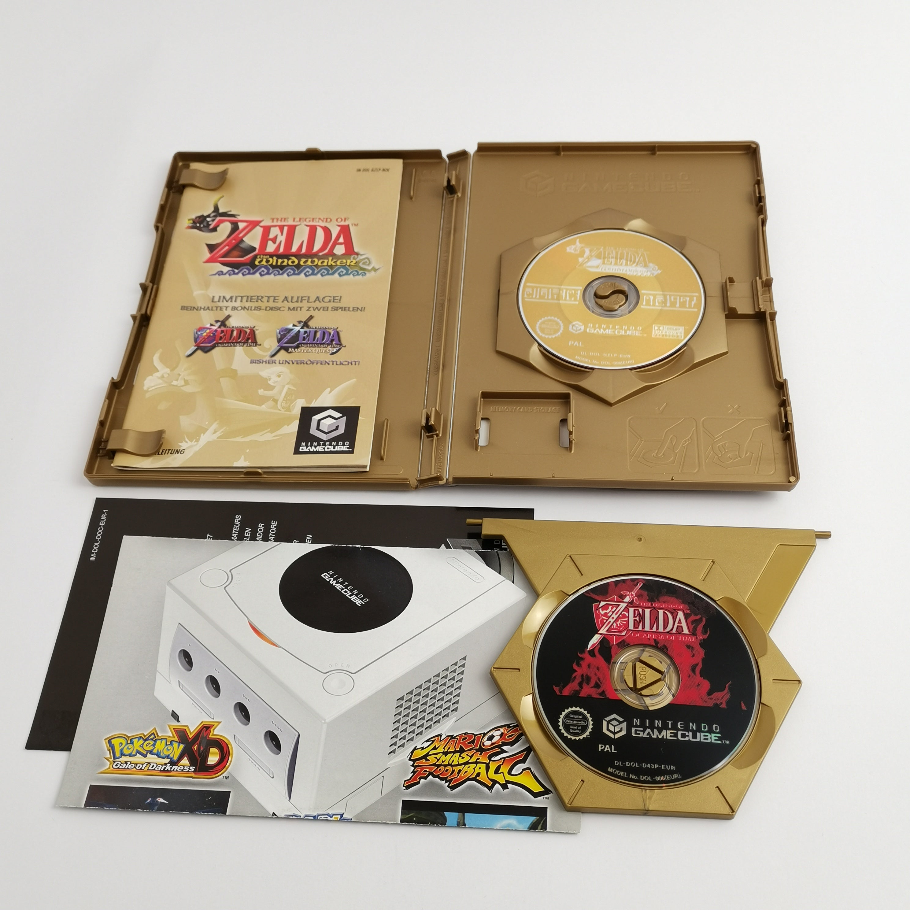 Nintendo Gamecube The Legend of Zelda the Windwaker Limiterte Auflage - OVP PAL