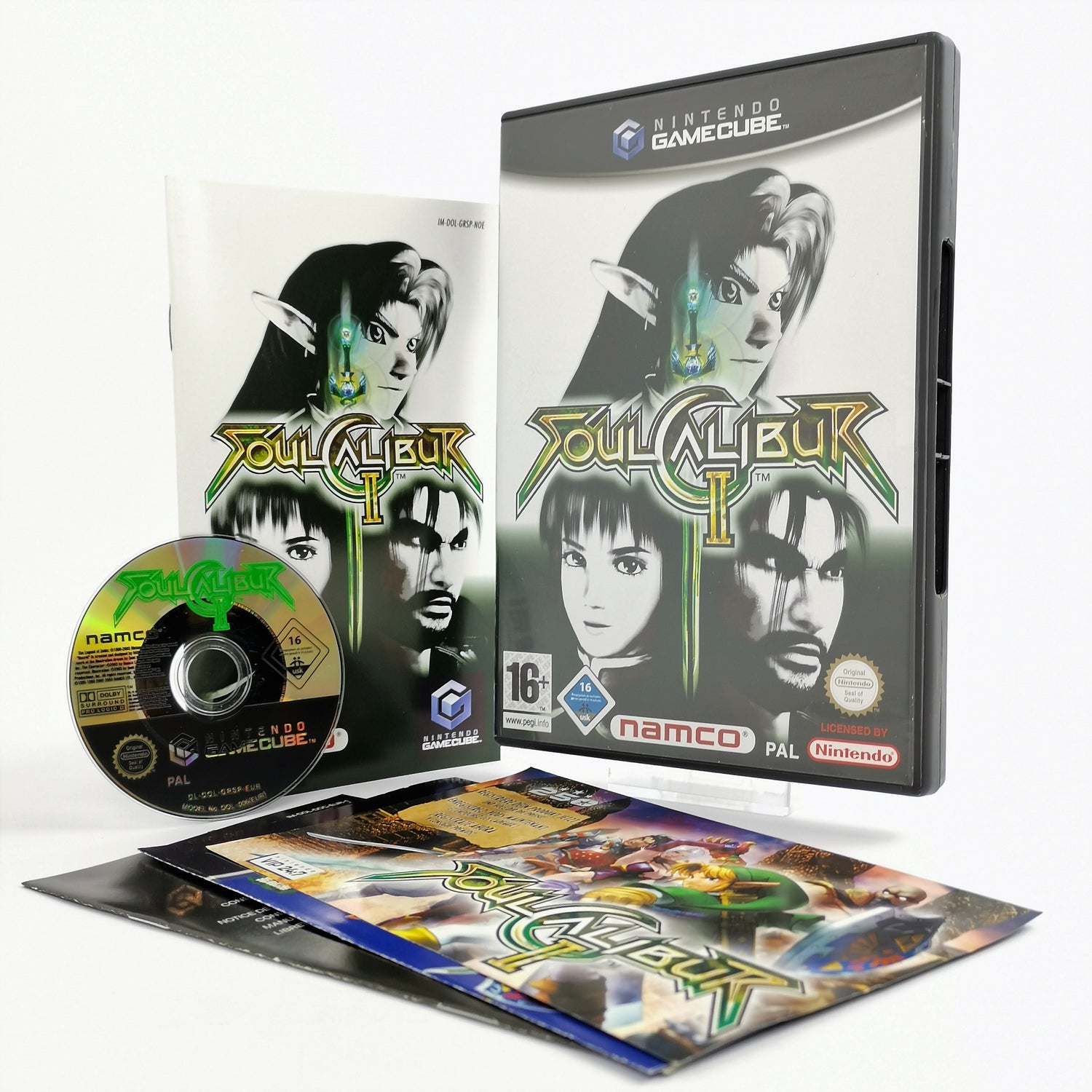 Nintendo Gamecube Spiel : Soul Calibur II 2 - Namco | PAL OVP - Zustand wählbar