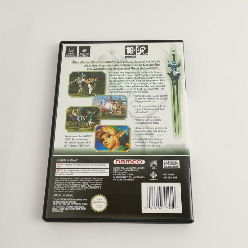 Nintendo Gamecube Spiel : Soul Calibur II 2 - Namco | PAL OVP - Zustand wählbar