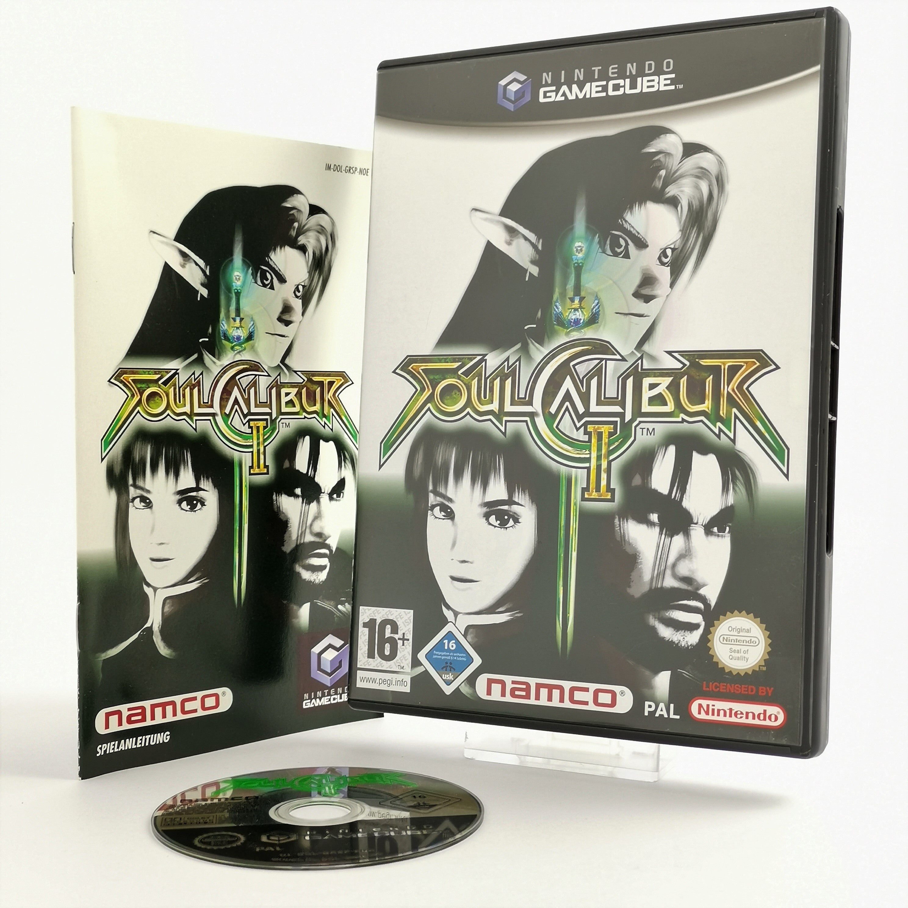 Nintendo Gamecube Spiel : Soul Calibur II 2 - Namco | PAL OVP - Zustand wählbar