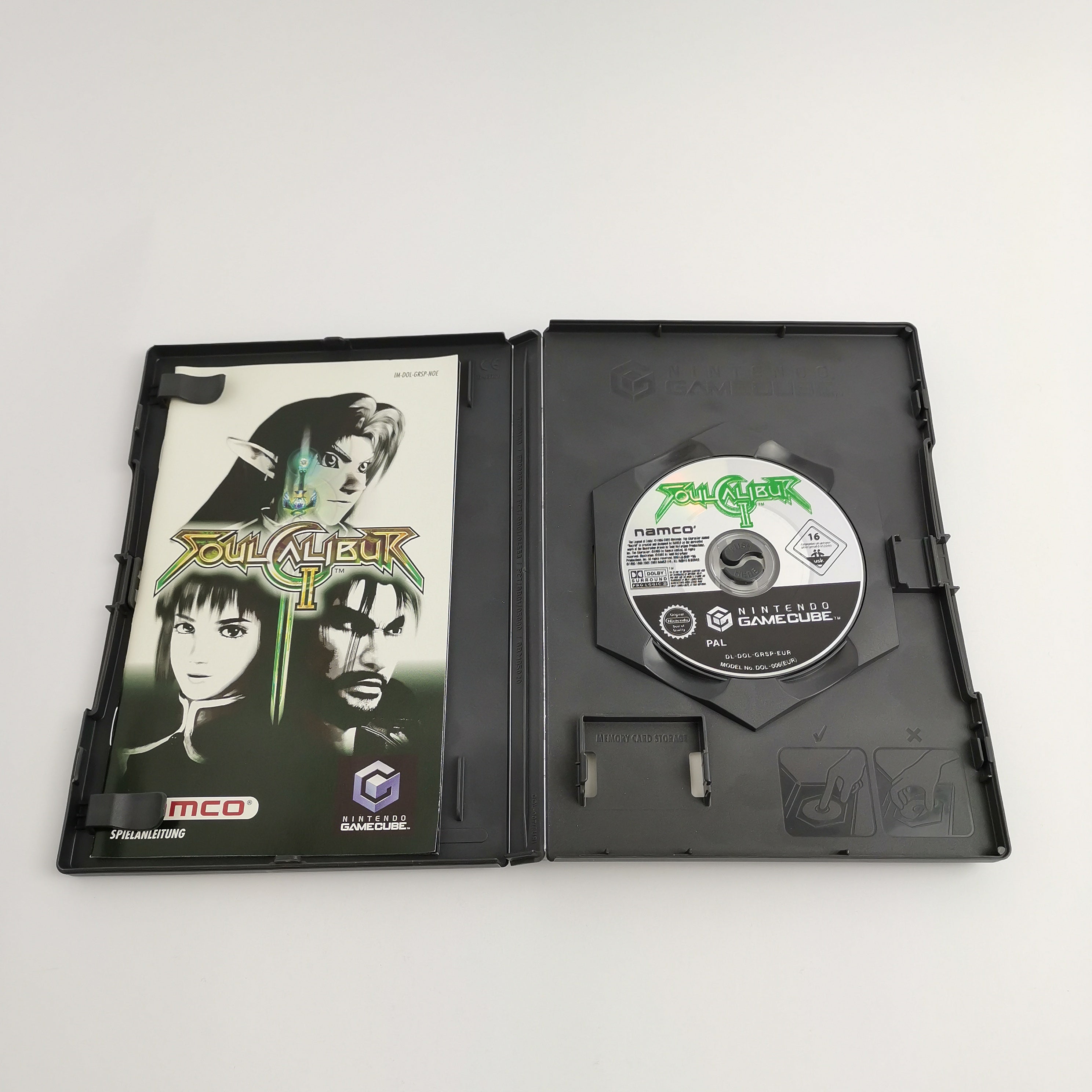 Nintendo Gamecube Spiel : Soul Calibur II 2 - Namco | PAL OVP - Zustand wählbar