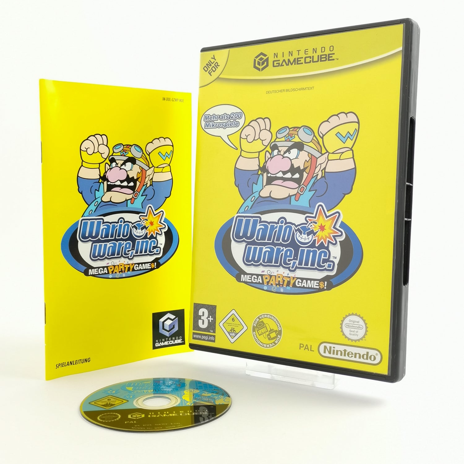 Nintendo Gamecube Spiel : Wario Ware Inc. Mega Party Game$ OVP - Zustand wählbar