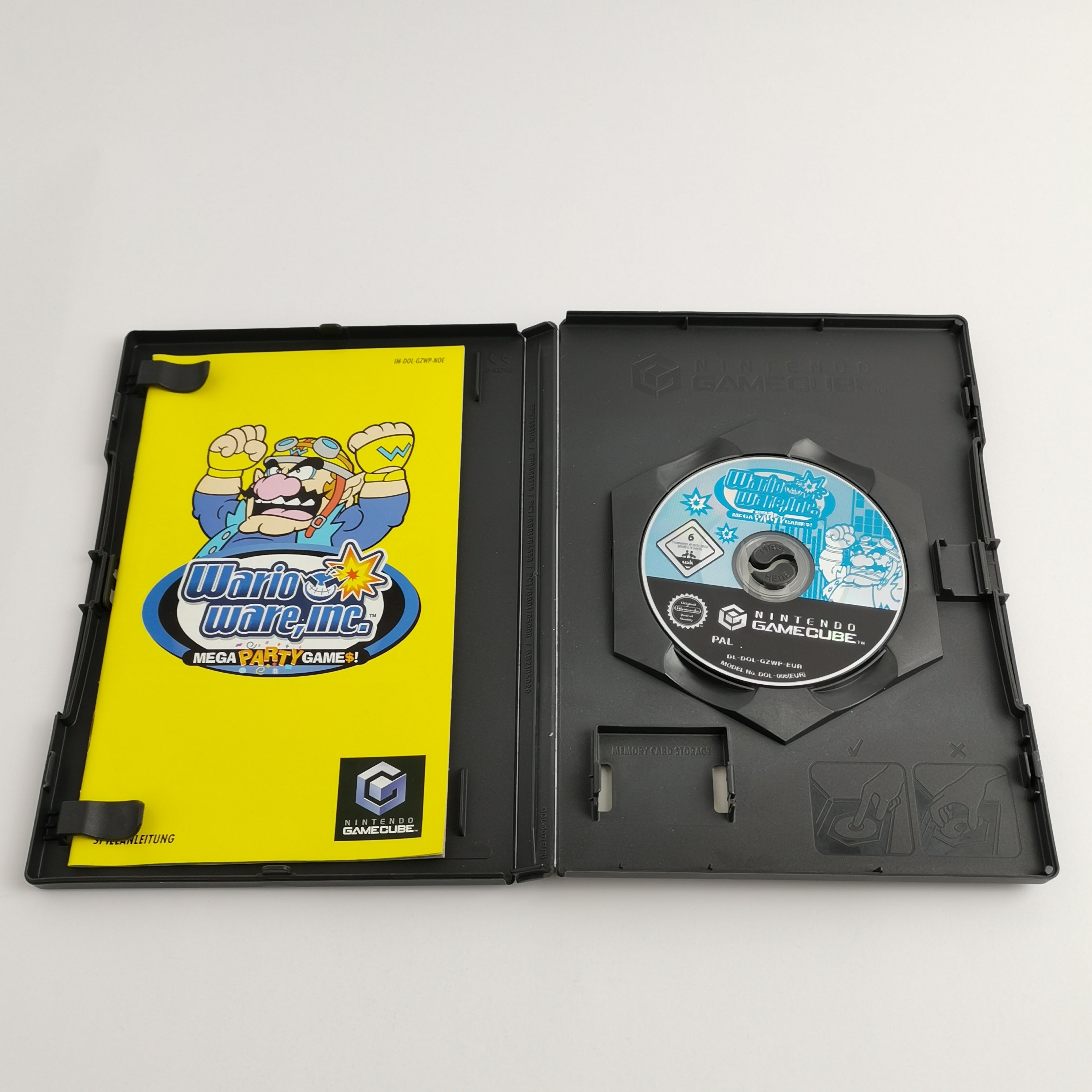 Nintendo Gamecube Spiel : Wario Ware Inc. Mega Party Game$ OVP - Zustand wählbar