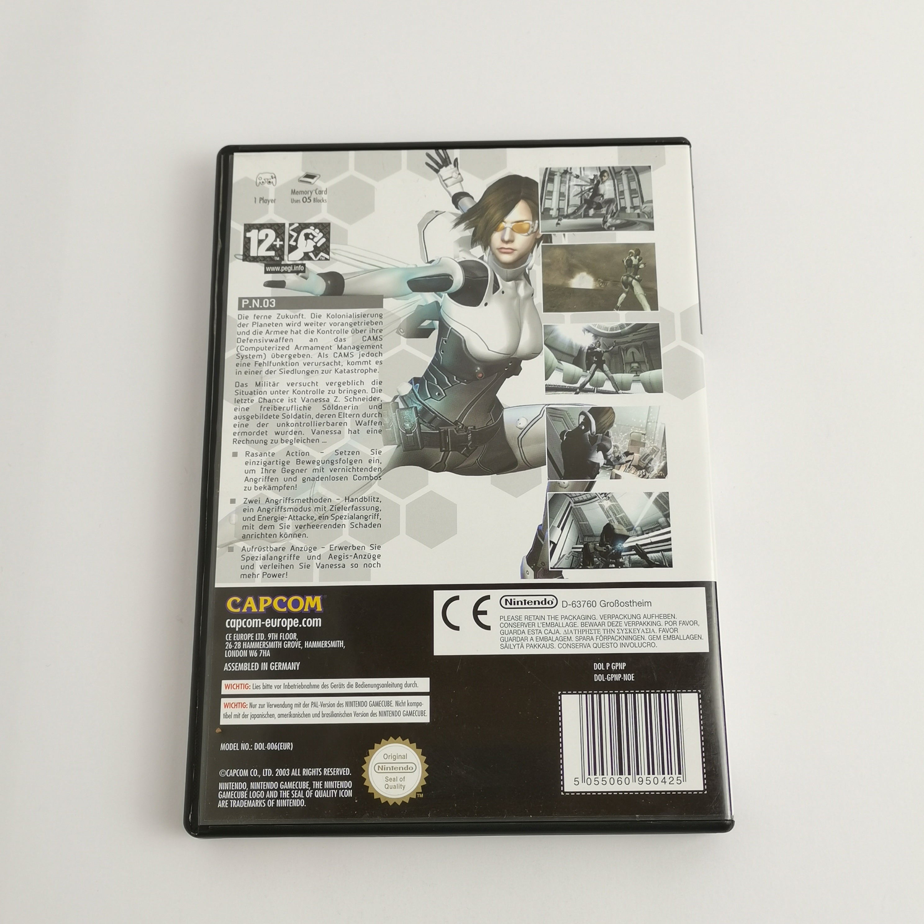 Nintendo Gamecube Spiel : P.N. 03 Product Number - Capcom | OVP PAL - sehr gut *